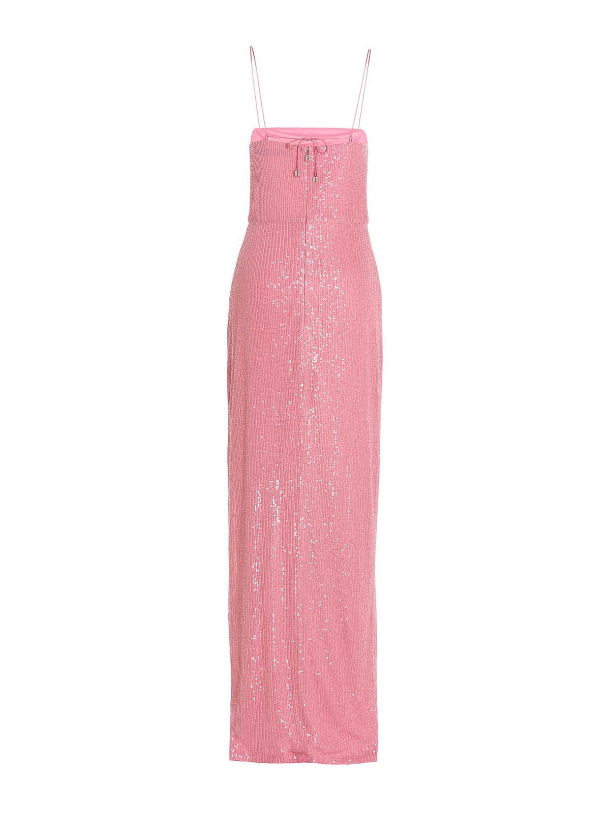 Shop Rotate Birger Christensen Vestido Largo - Rosado In Pink