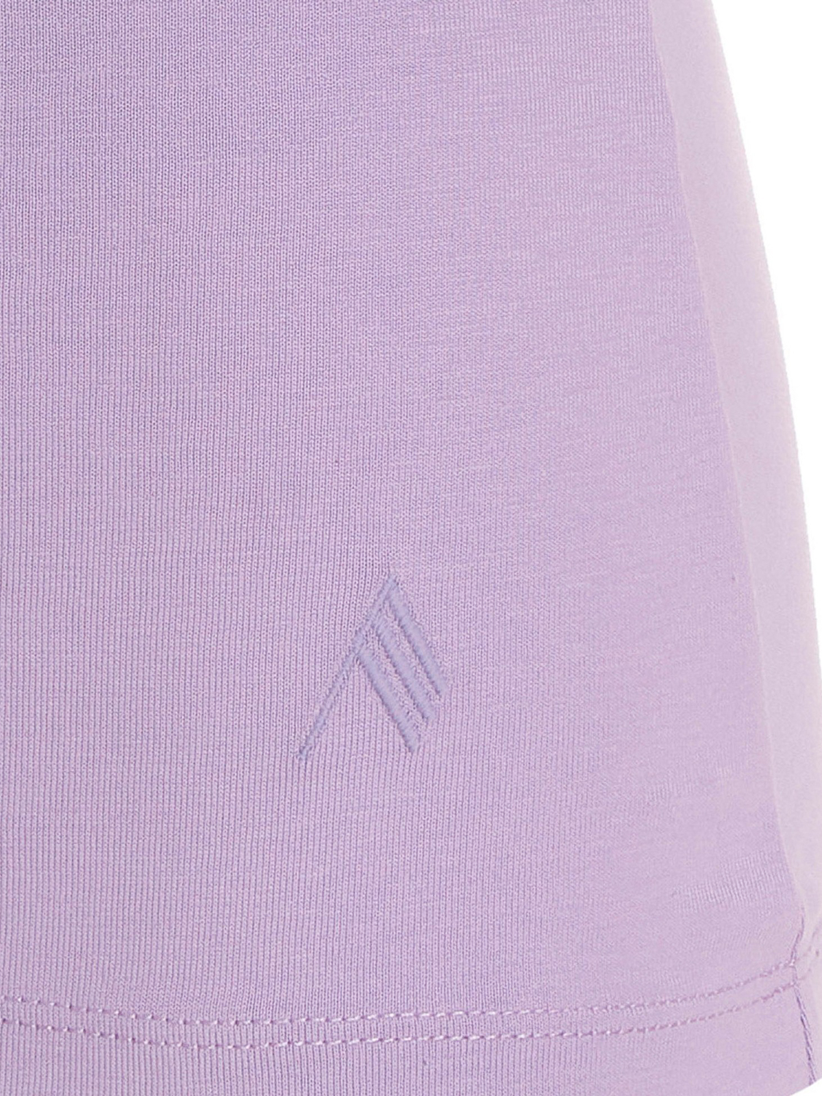 Shop Attico Jewel T-shirt In Purple
