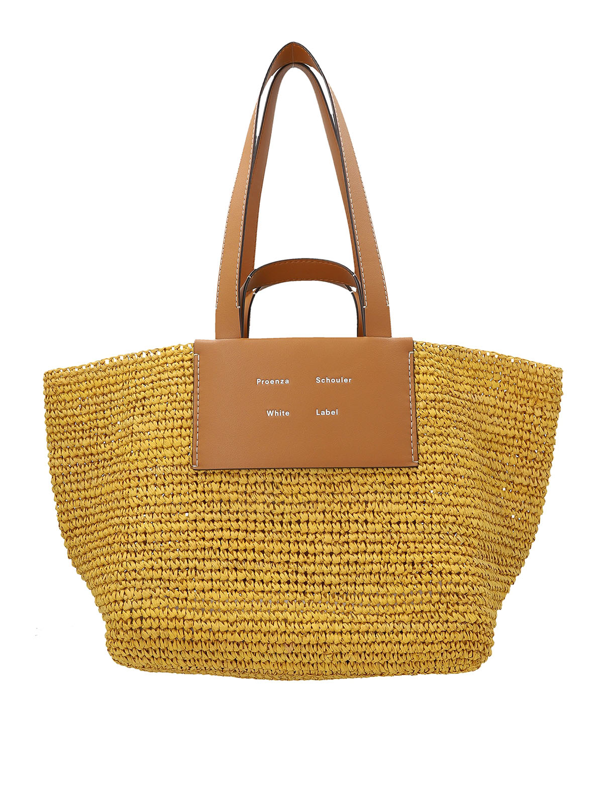 Totes bags Proenza Schouler Shopping large morris raffia