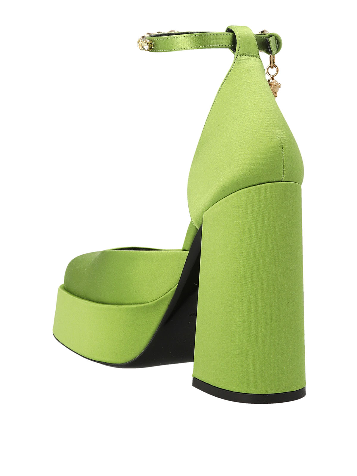 Shop Versace Zapatos De Salón - Medusa Aevitas In Green