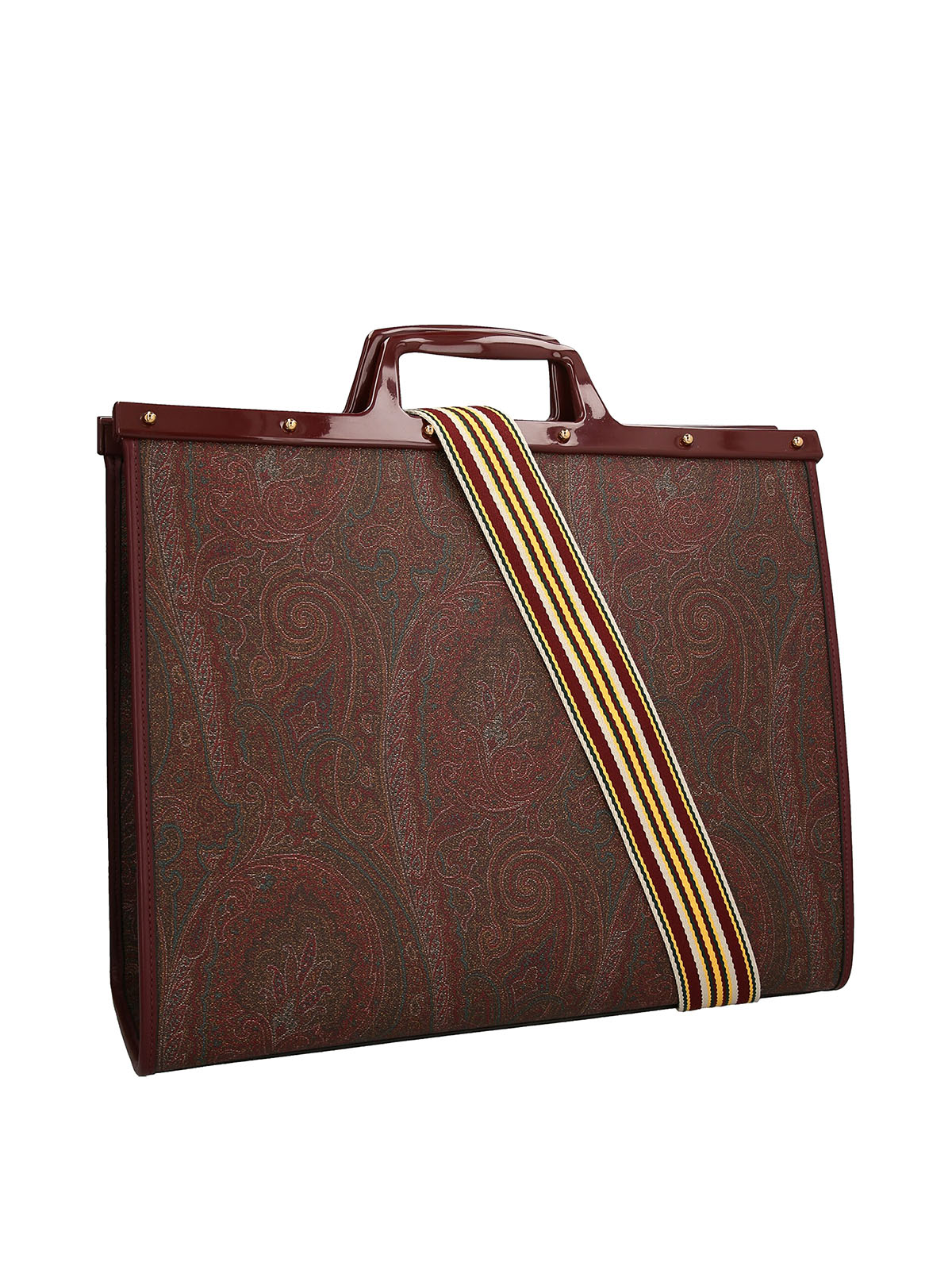 Shop Etro Lover Trotter Large Shopping Bag In Multicolour