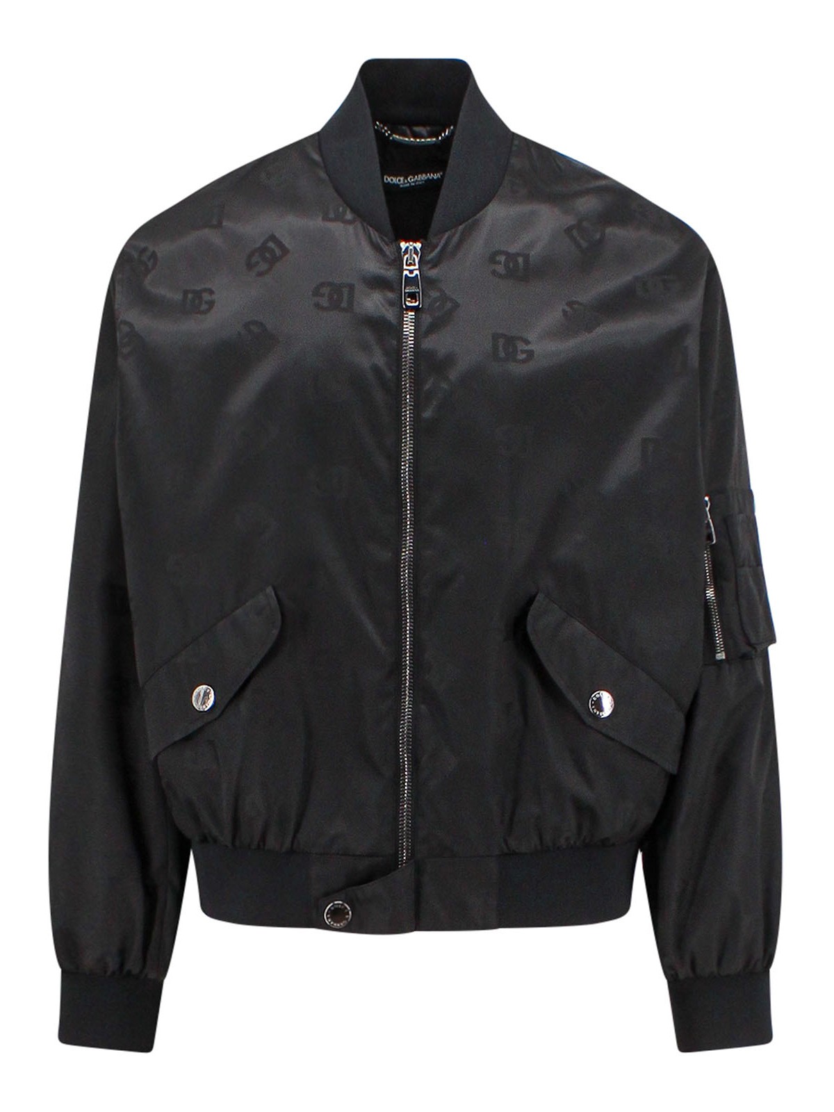 Dolce & Gabbana ボンバージャケット - 黒 | G9XQ9TFJSB7N0000