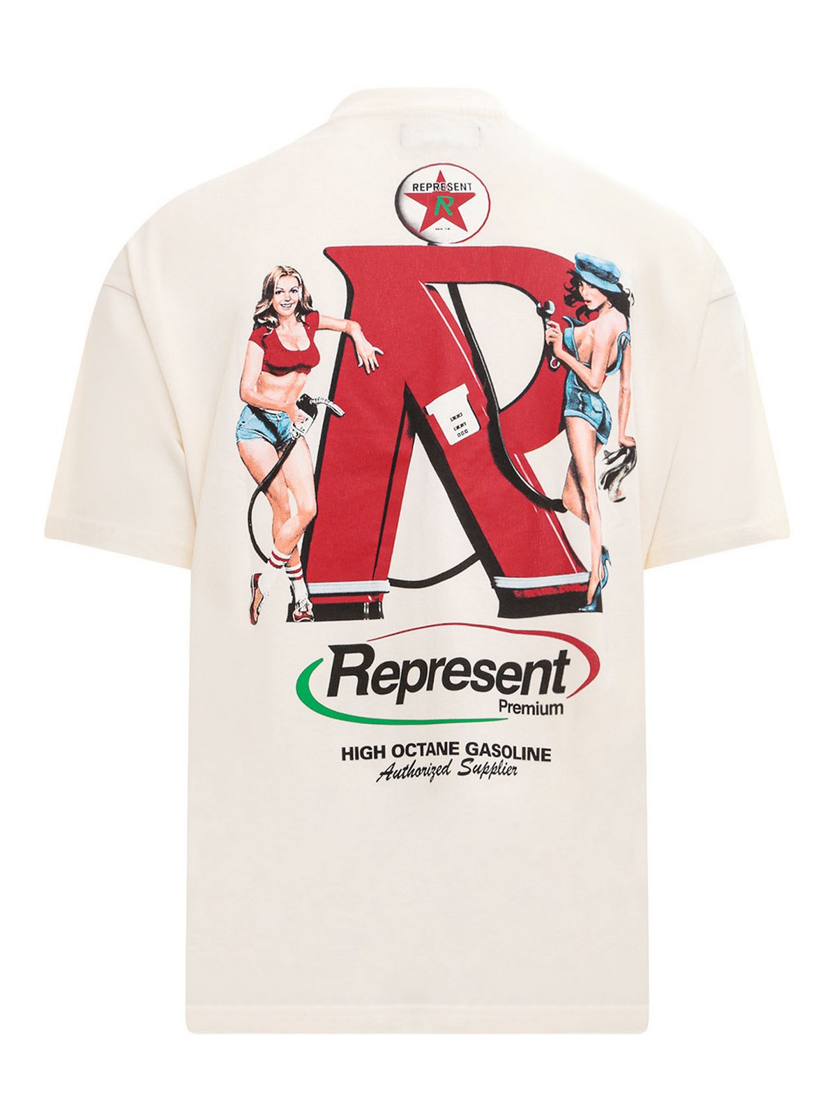洋楽 TE: What You Represent? Represent Dream On Tour SS Tee - Washed Ecru – Fresh Rags FL