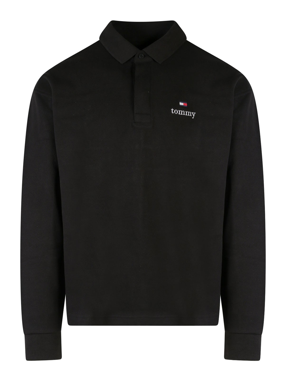 Tommy Hilfiger Polo shirt with iconic flag embroidery