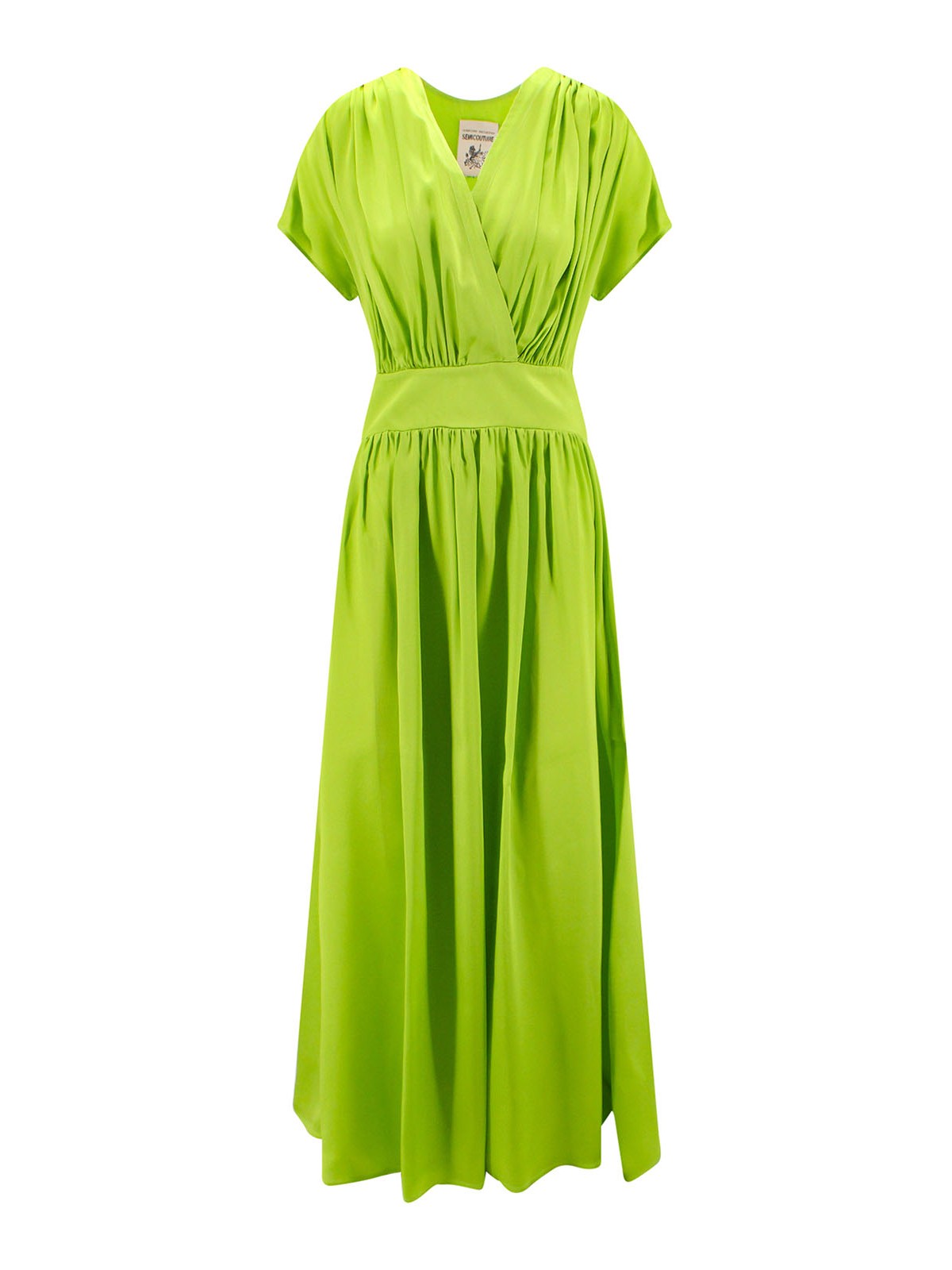 silk blend dresses Sirena Silk-Blend Maxi Dress in Light Blue