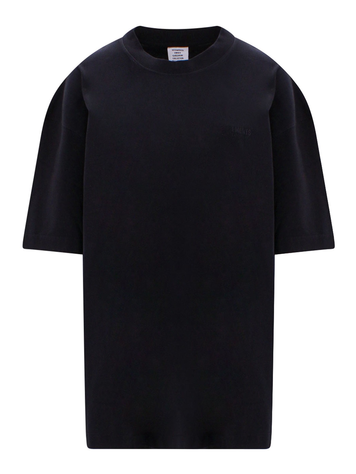 T-shirts Vetements - Oversize all-black T-shirt - UE63TR140BBLACK