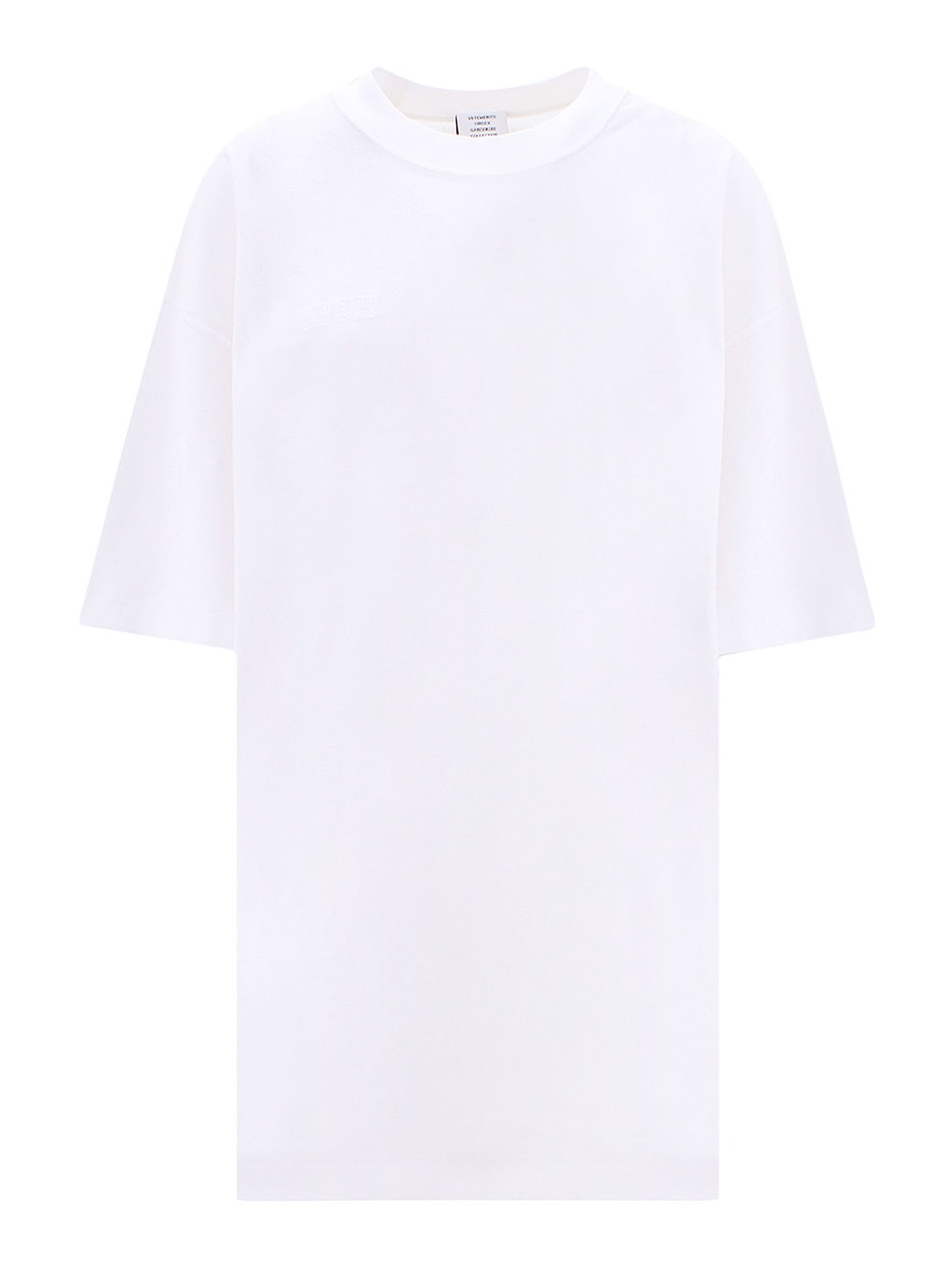 T-shirts Vetements - Inside-out all-white T-shirt - UE63TR660W2WHITE