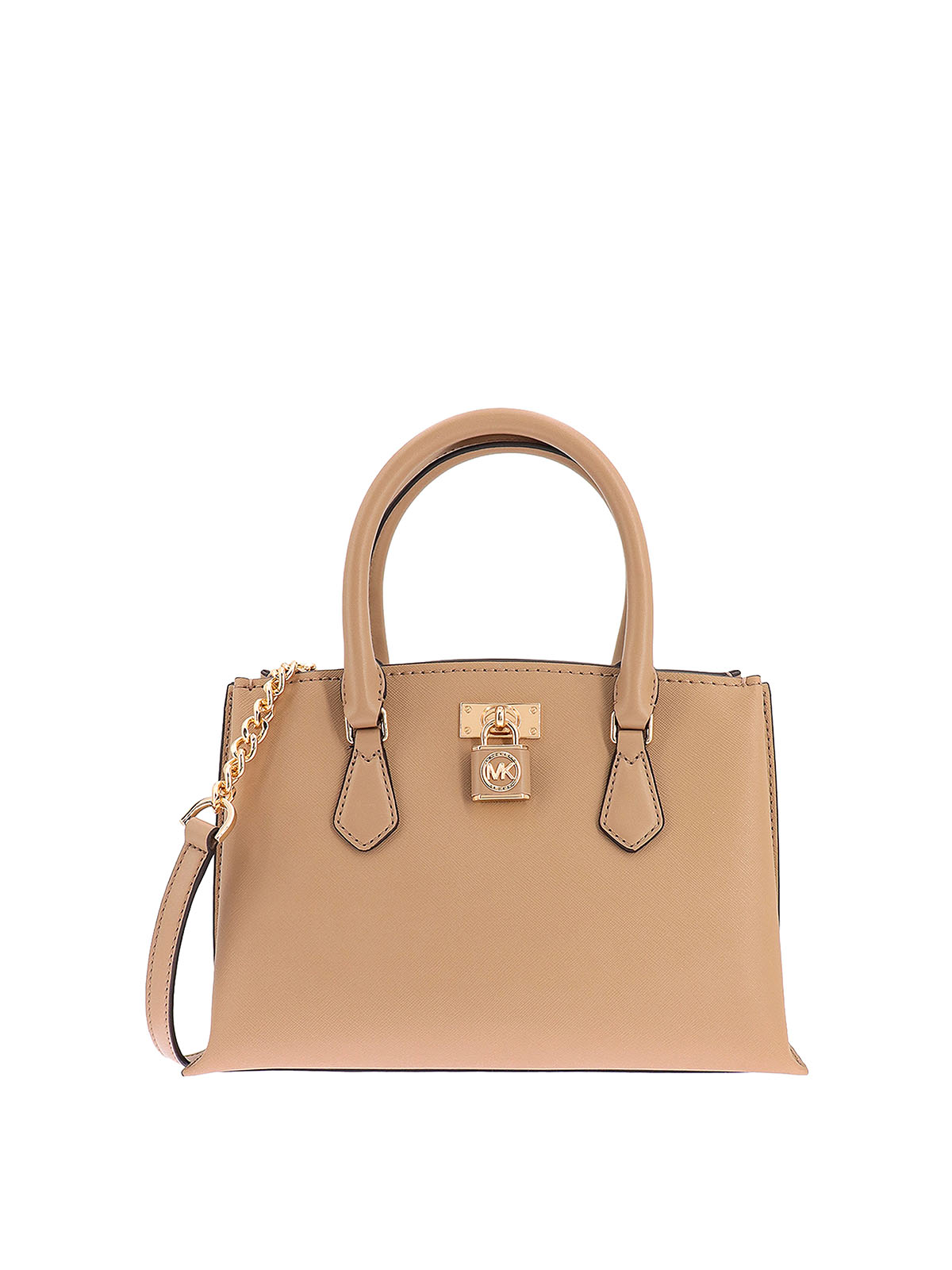 Charlotte Medium 2-in-1 Saffiano Leather and Logo Tote Bag | Michael Kors