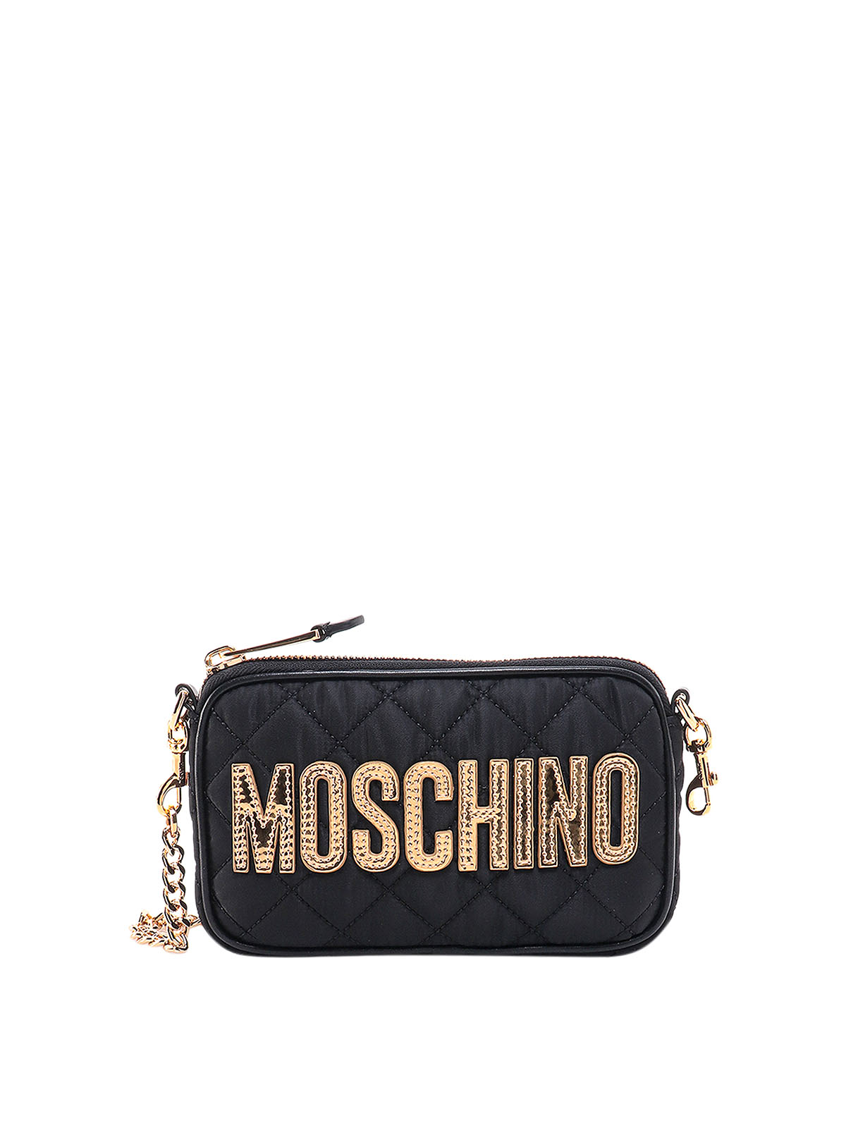 Shoulder bags Moschino - Quilted nylon shoulder strap - 740182012555