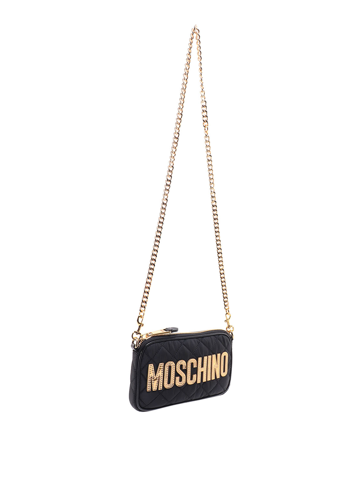 Shoulder bags Moschino - Quilted nylon shoulder strap - 740182012555