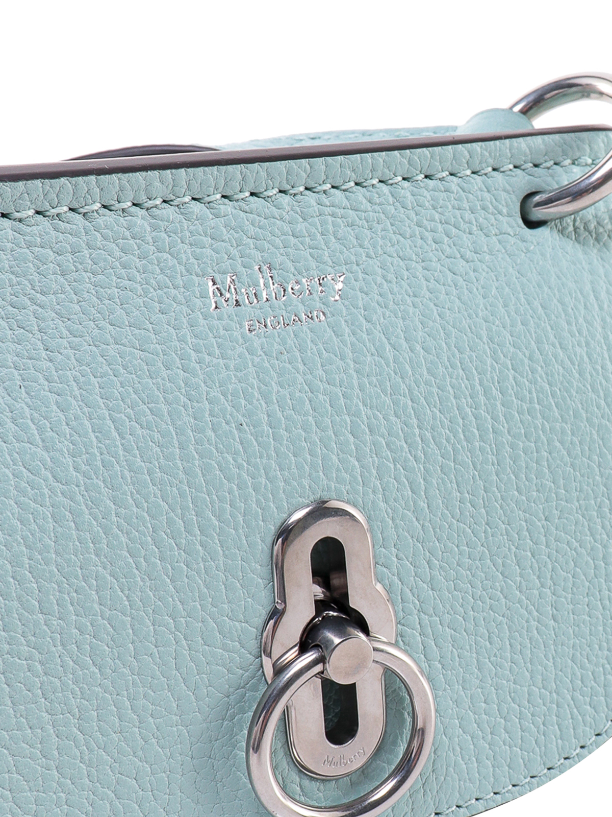 Mulberry Leather shoulder bag with logo print | RL7511216Q714
