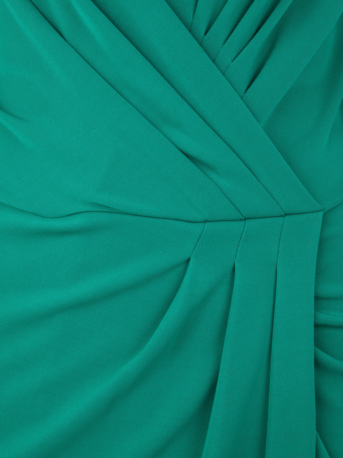 Shop Alberta Ferretti Wrap Midi Dress In Verde
