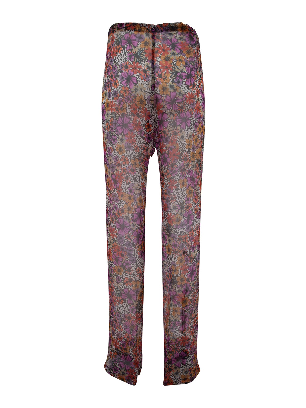 Shop Dries Van Noten Pachas Floral Printed Pants In Multicolour