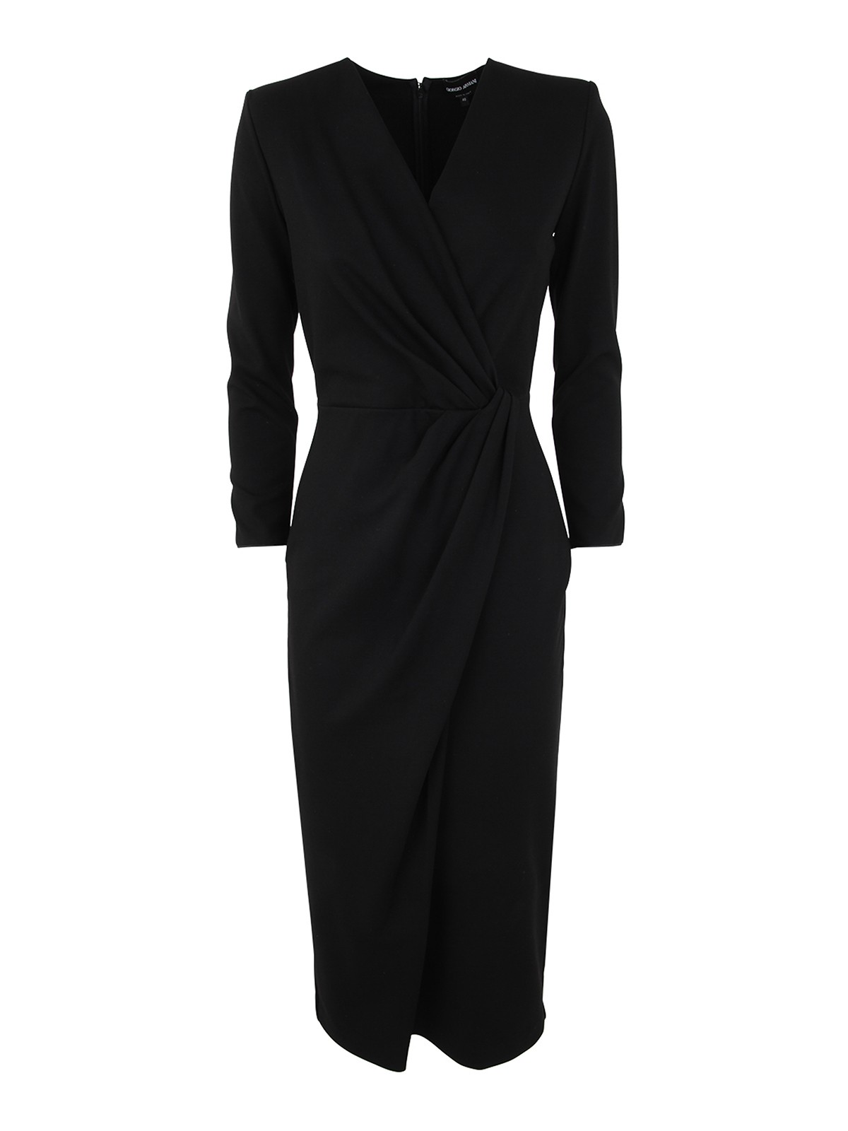 Giorgio Armani マキシドレス - 黒|3RAA70AJFBZUC99 | THEBS