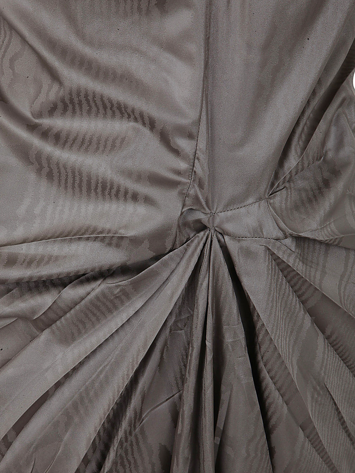 Shop Maison Margiela Draped Maxi Dress In Grey