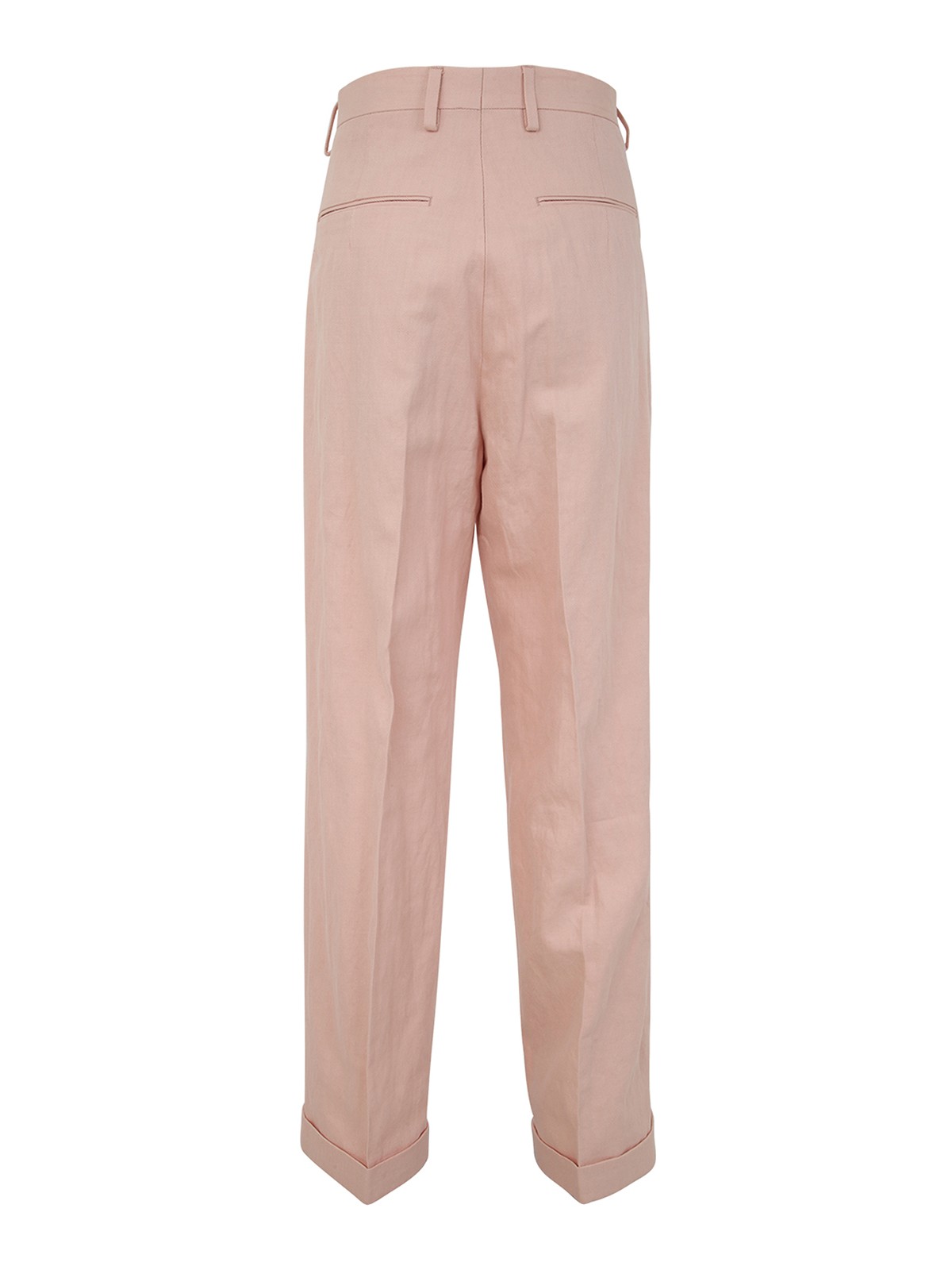 Shop Dries Van Noten Parnes Pants In Pink