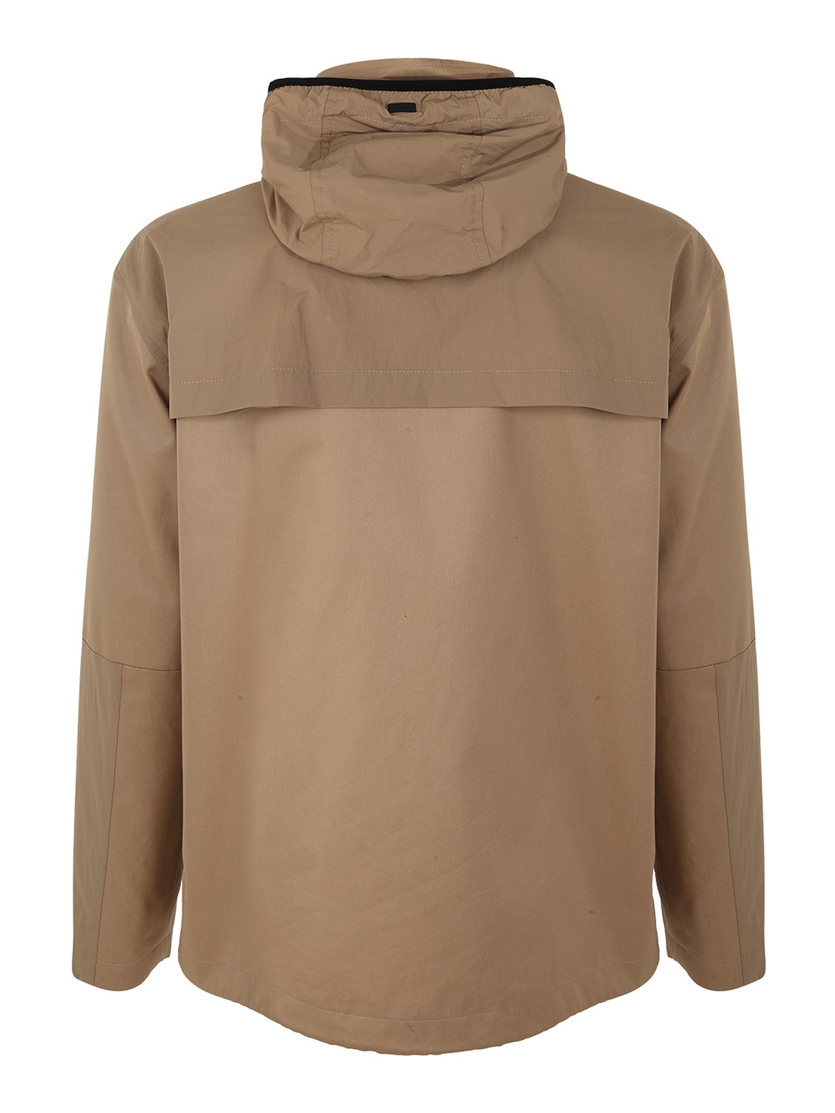 Shop Herno Field Hooded  Jacket In Light Brown
