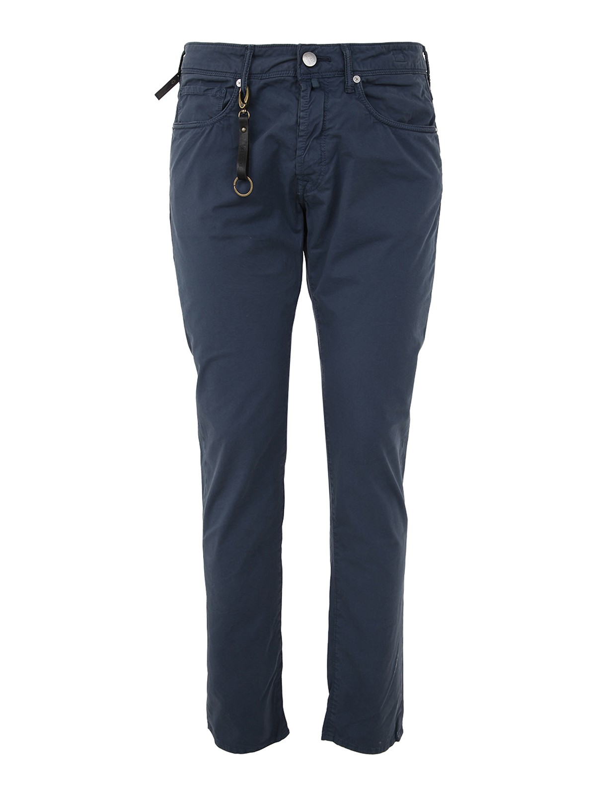 Incotex Genjc Five Pocket Comfort Denim Jeans In Blue
