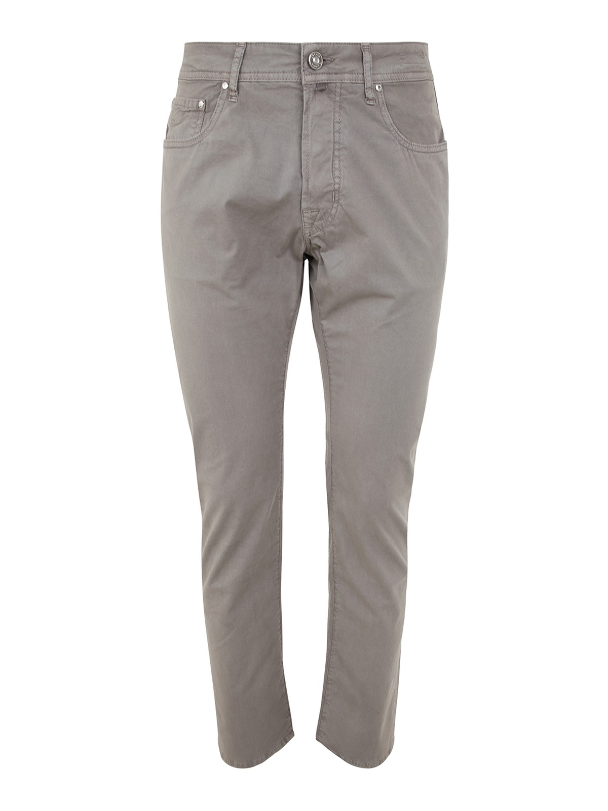 Shop Jacob Cohen Bard Slim Fit Five Pocket Jeans In Grey