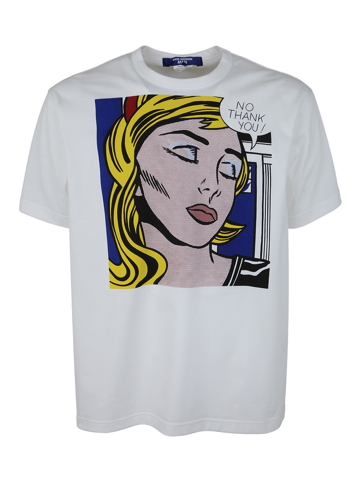 Junya Watanabe Printed Tee - White - Men|WKT006S23WHITE