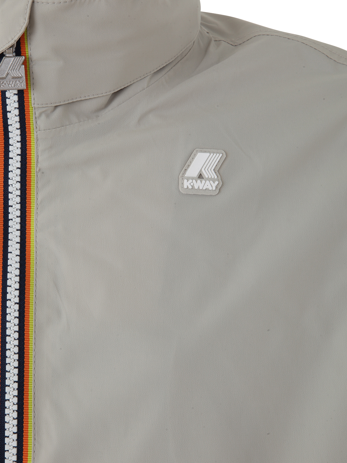 Shop K-way Amaury Stretch Reversible Jacket In Beige