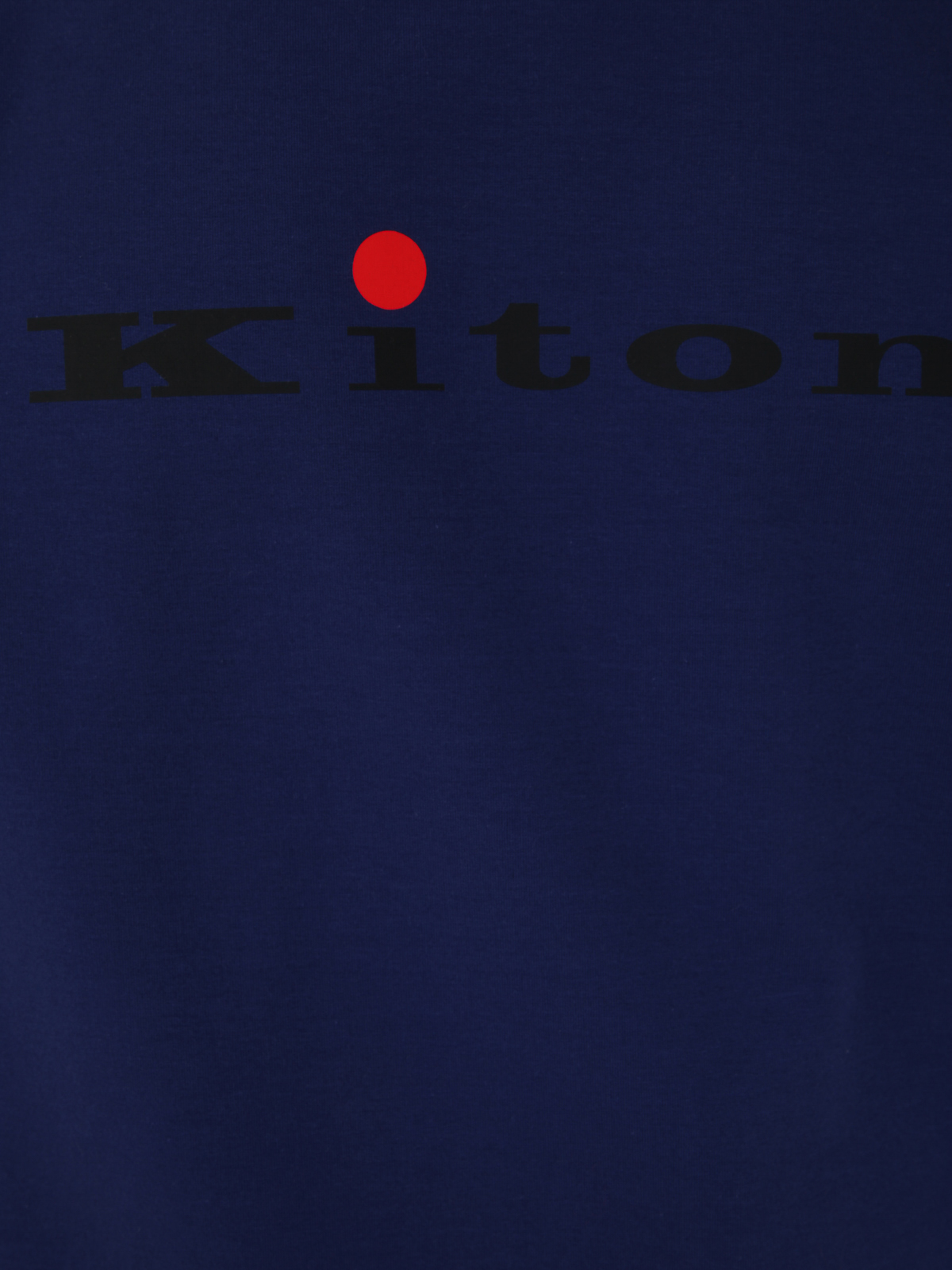 Shop Kiton Cotton Sweatshirt In Blue
