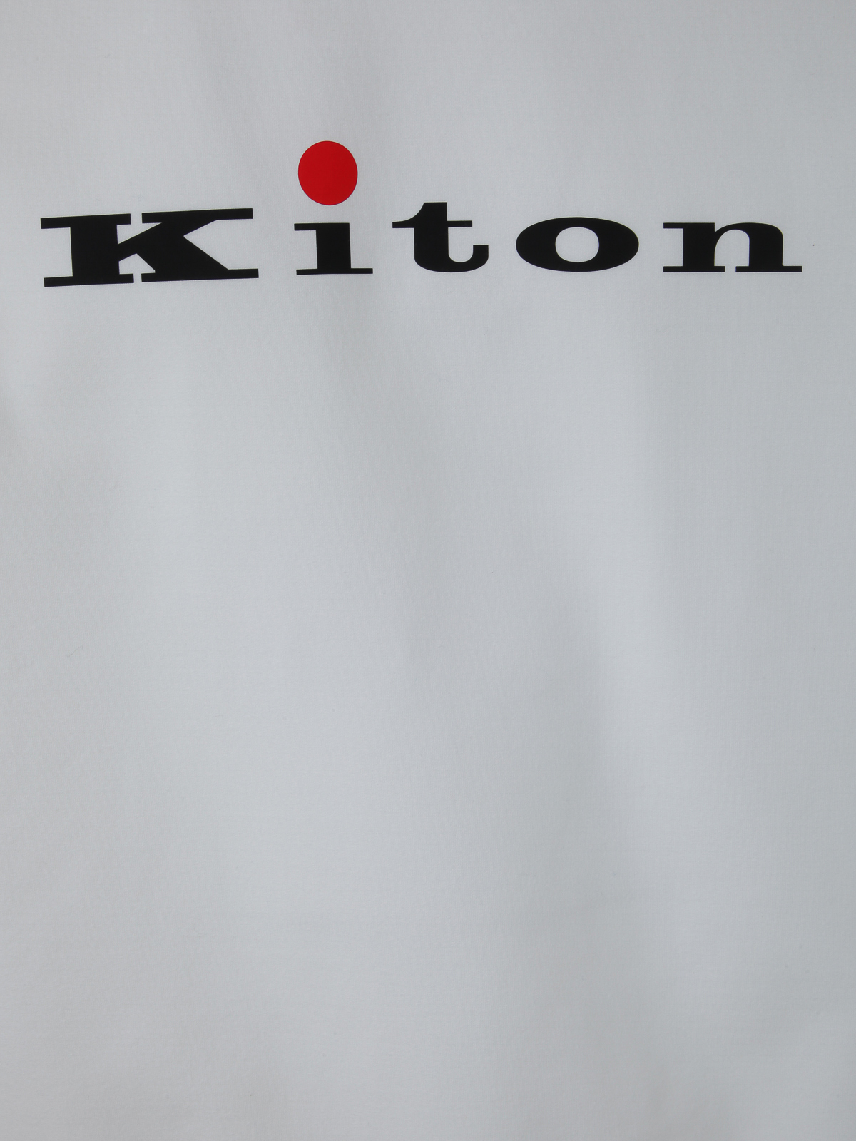 Shop Kiton Sudadera - Blanco