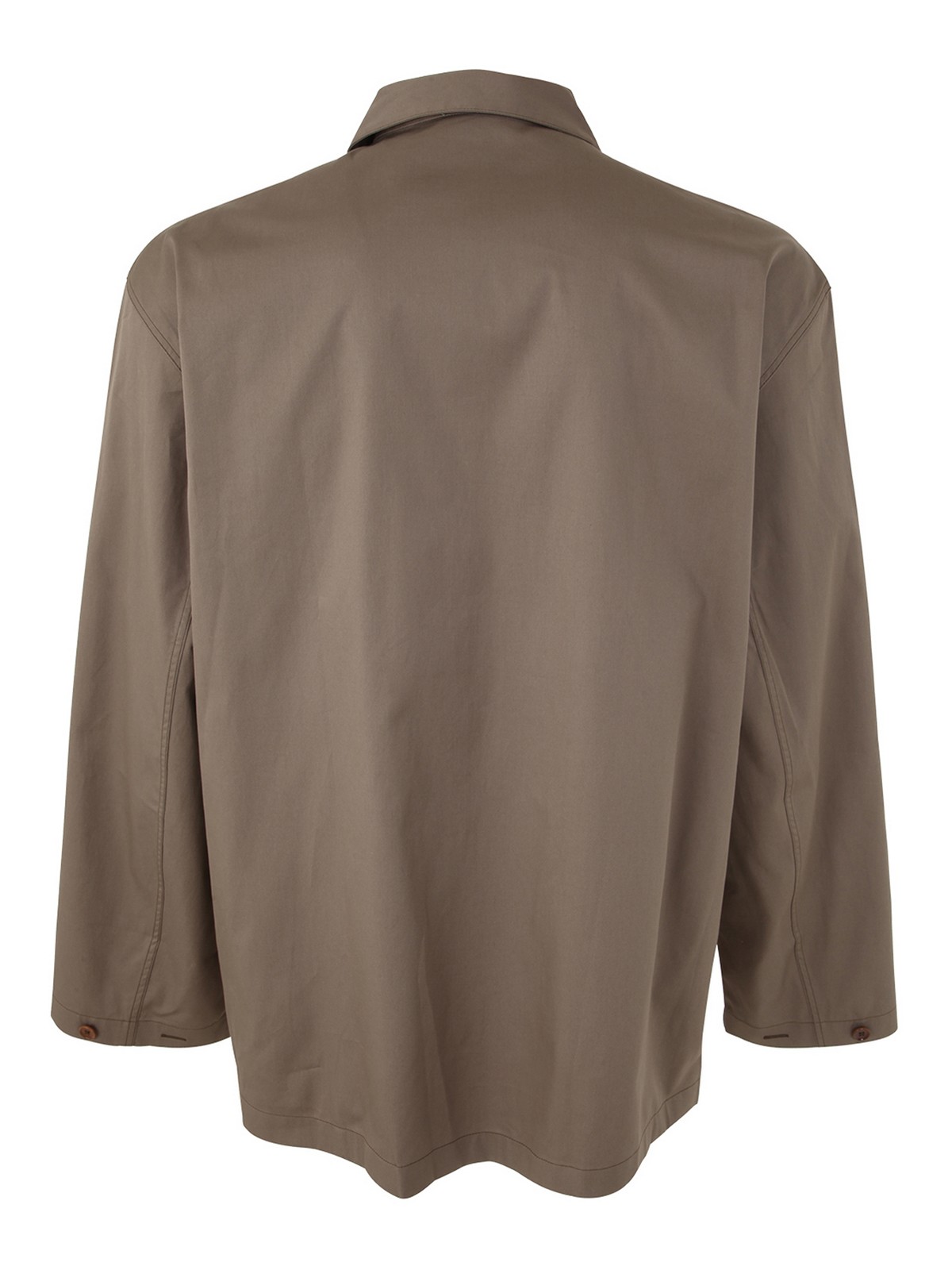 Lemaire Cotton shirt - Brown - Men | SH1027LF824BR419