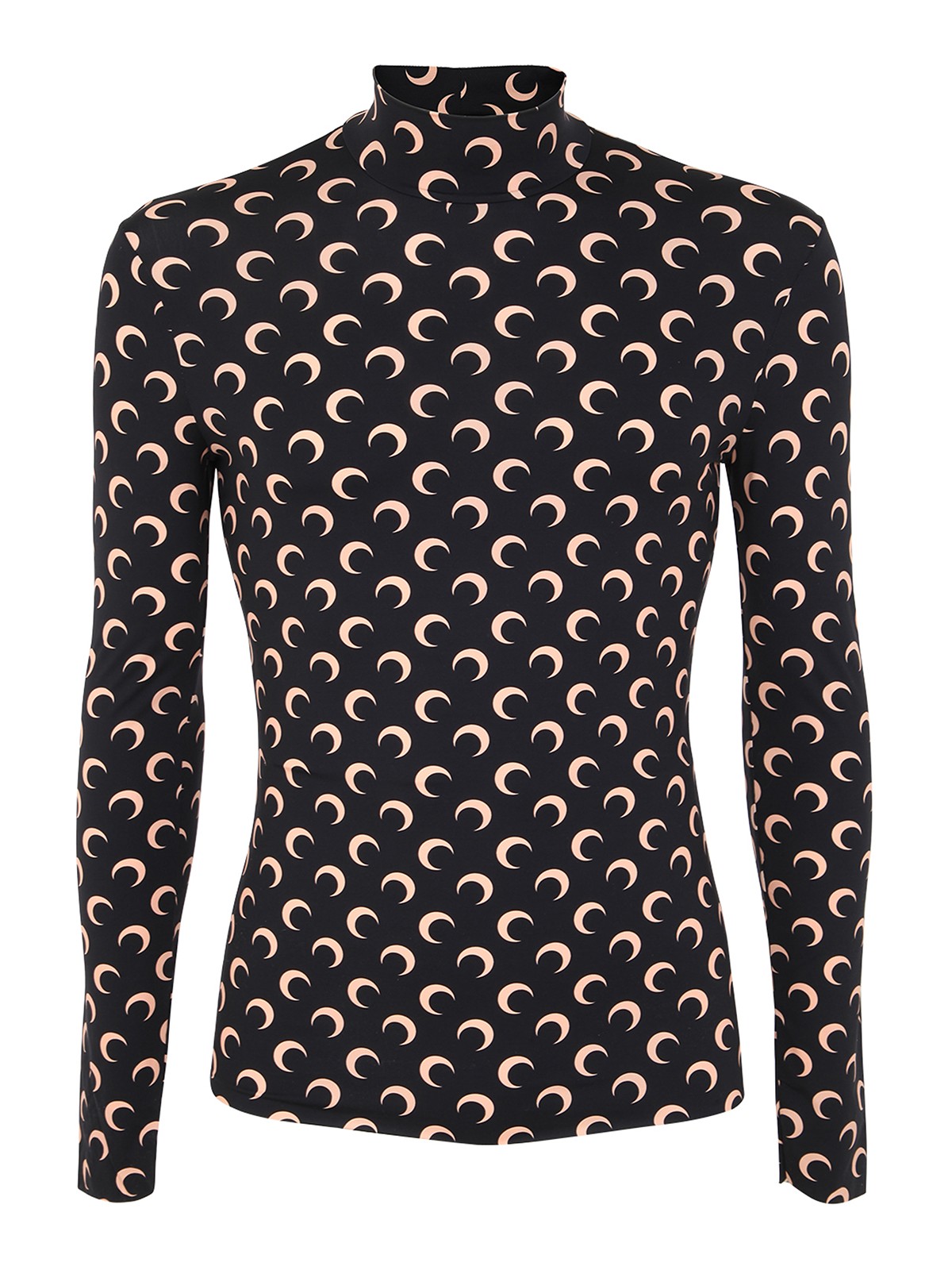 Marine Serre All over moon print second skin top