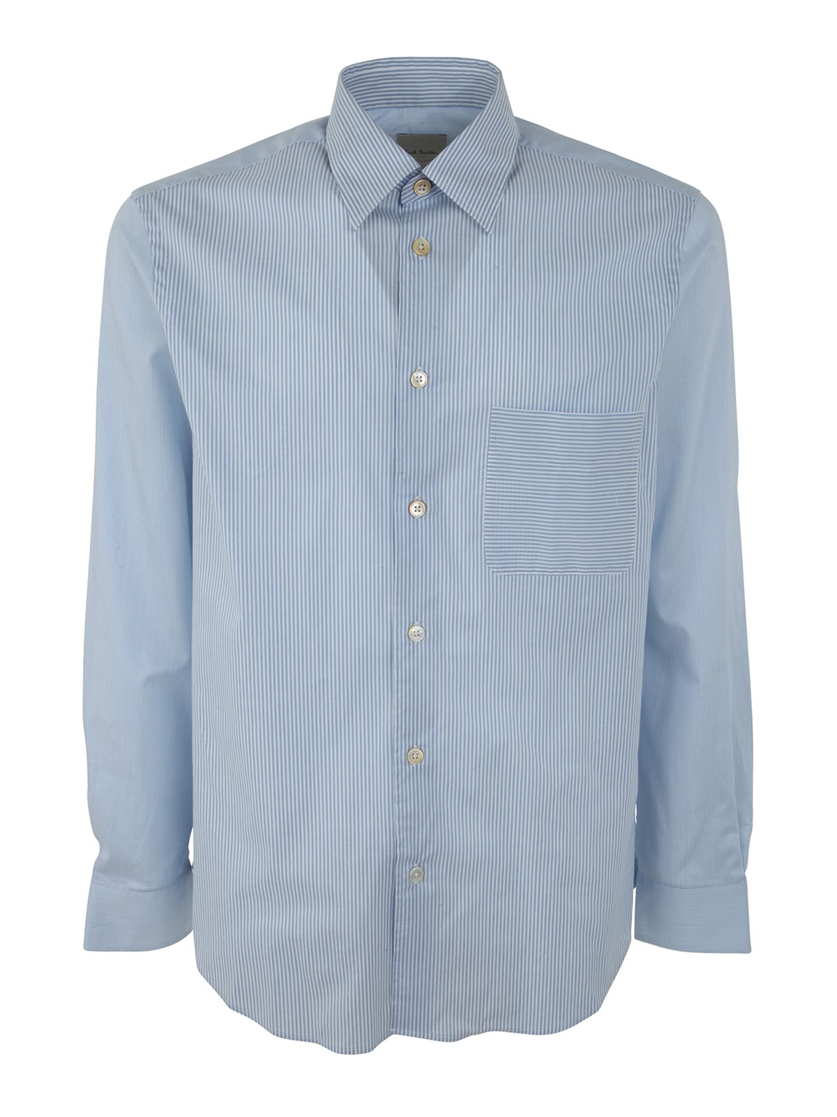 Shop Paul Smith Camisa - Azul Claro In Light Blue