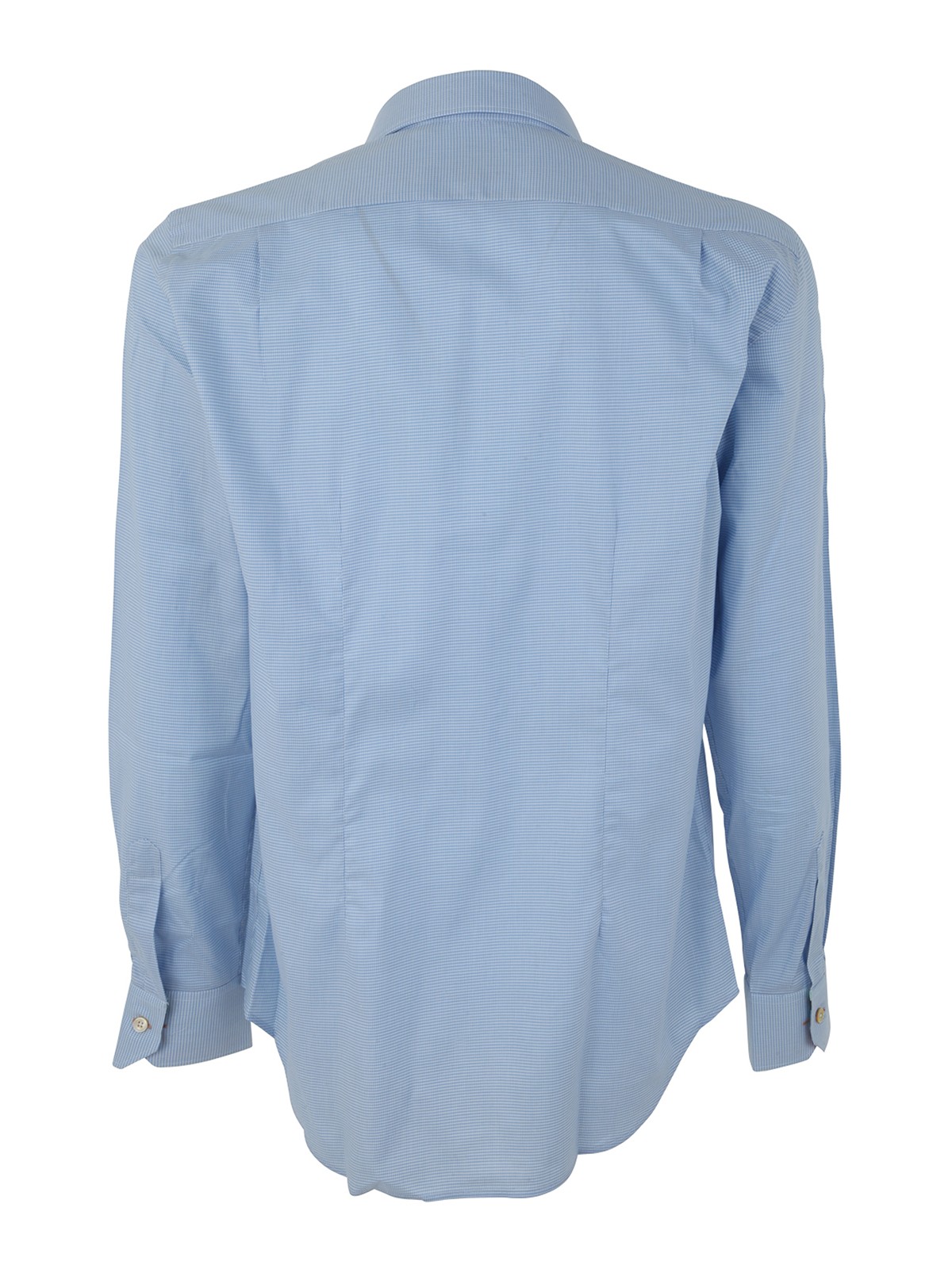 Shop Paul Smith Cotton Tailored Shirt In Light Blue