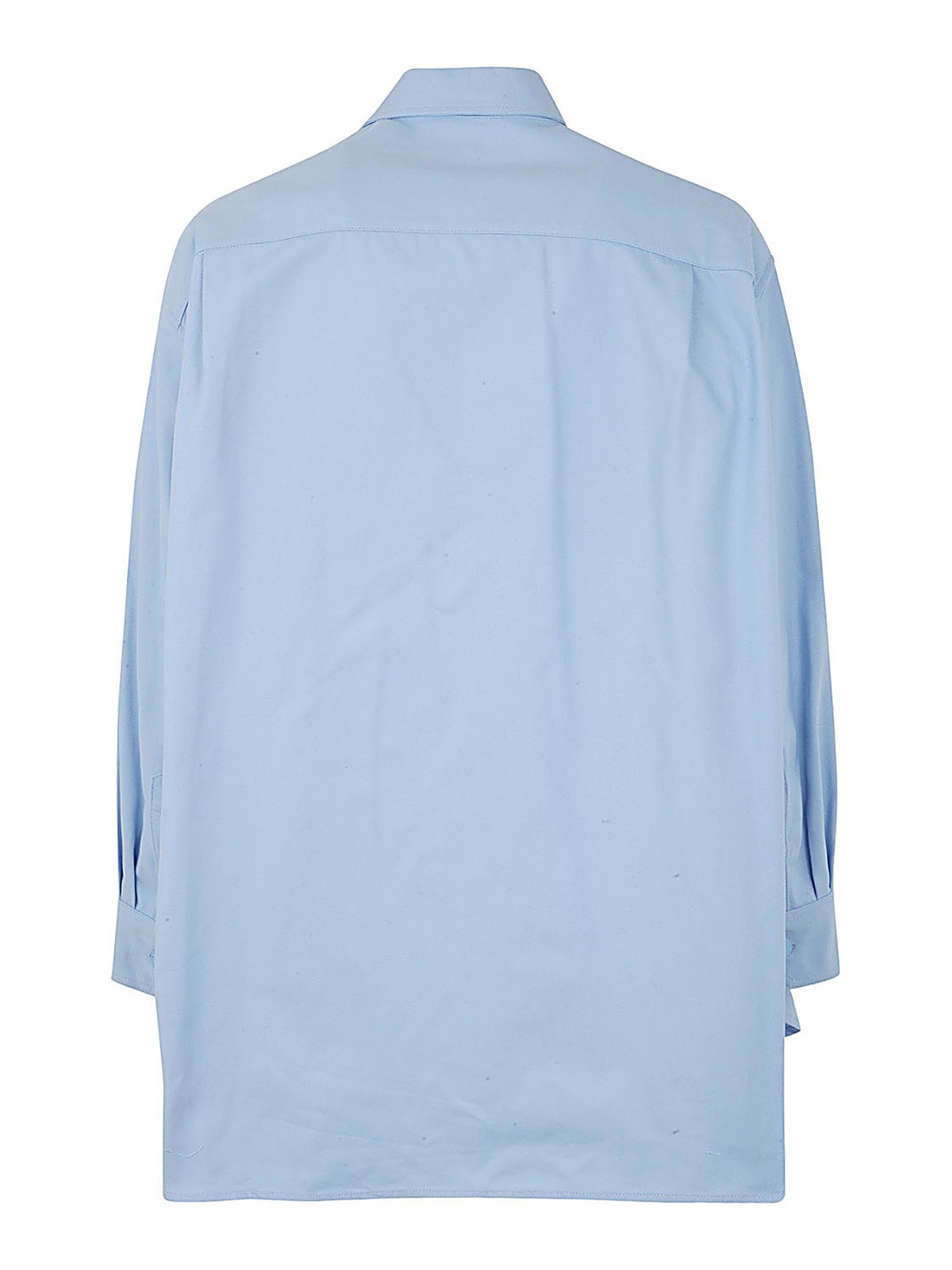 Shop Raf Simons Oversized Shirt In Light Blue