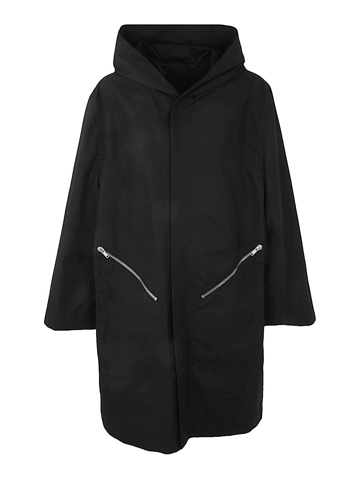 Rick Owens 膝丈コート - 黒 - ブラック|RU01C4975TF09