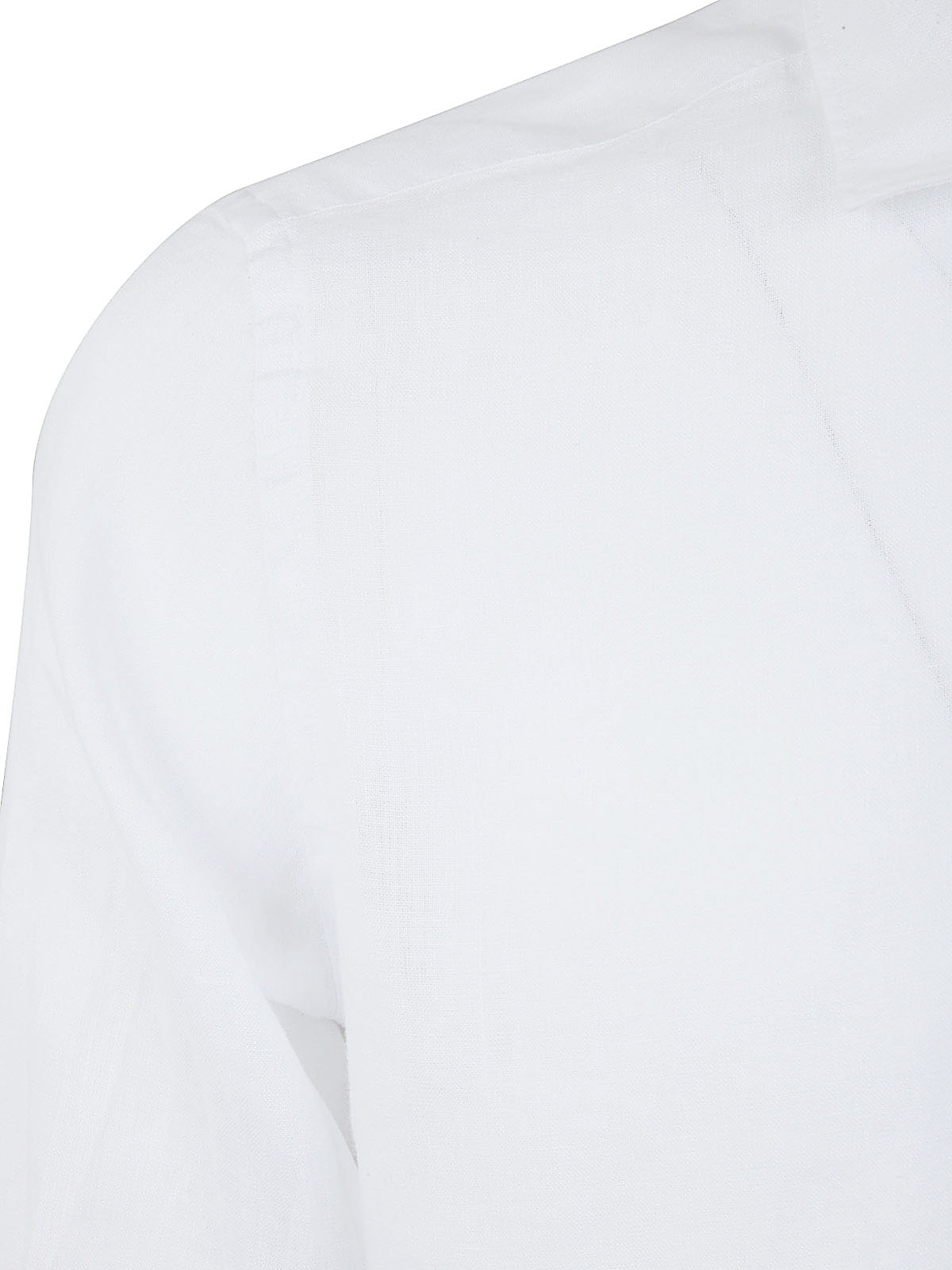 Shop Tintoria Mattei Linen Shirt In White