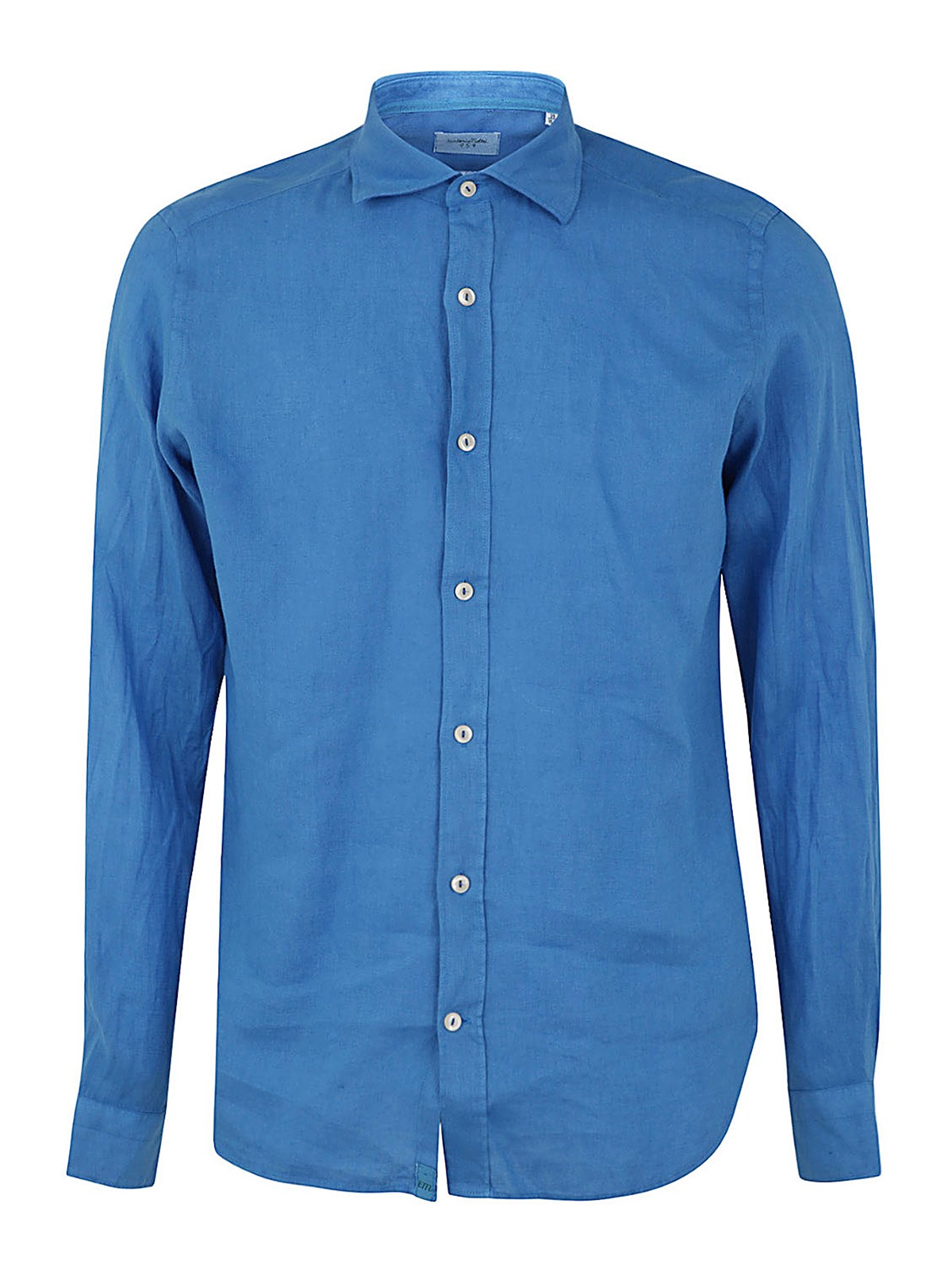 Tシャツ・カットソー TINTORIA MATTEI GURU HIGH NECK LINEN SHIRT (QE8GRP UA1) Tintoria Mattei Guru Neck Linen Shirt Clothing – BALTINI