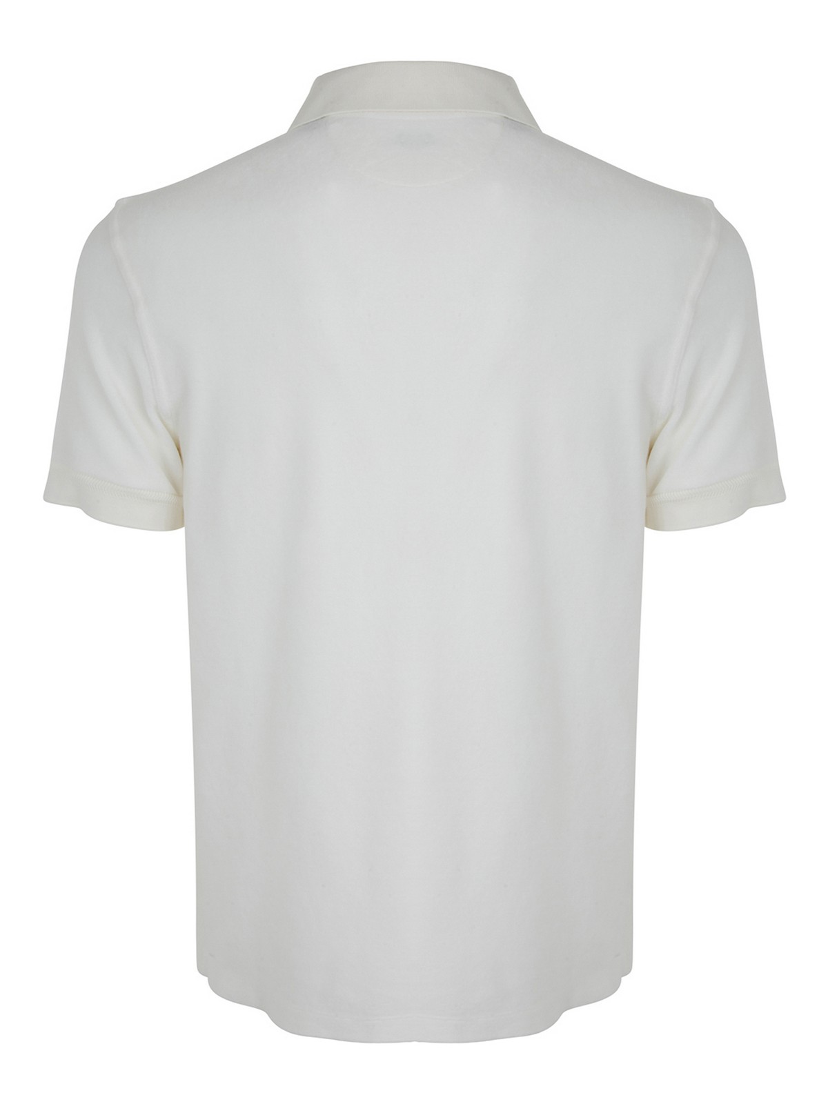 Shop Tom Ford Towelling Polo In White