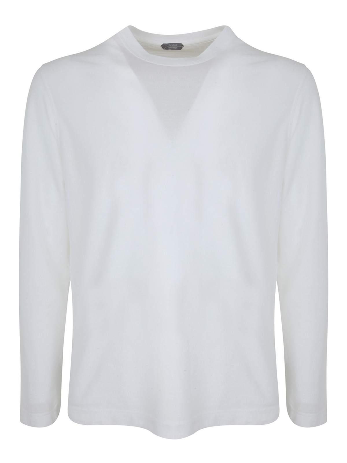 Zanone Cotton T-shirt In White