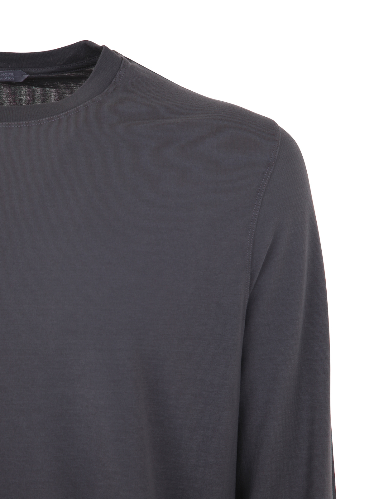 Shop Zanone Camiseta - Gris In Grey