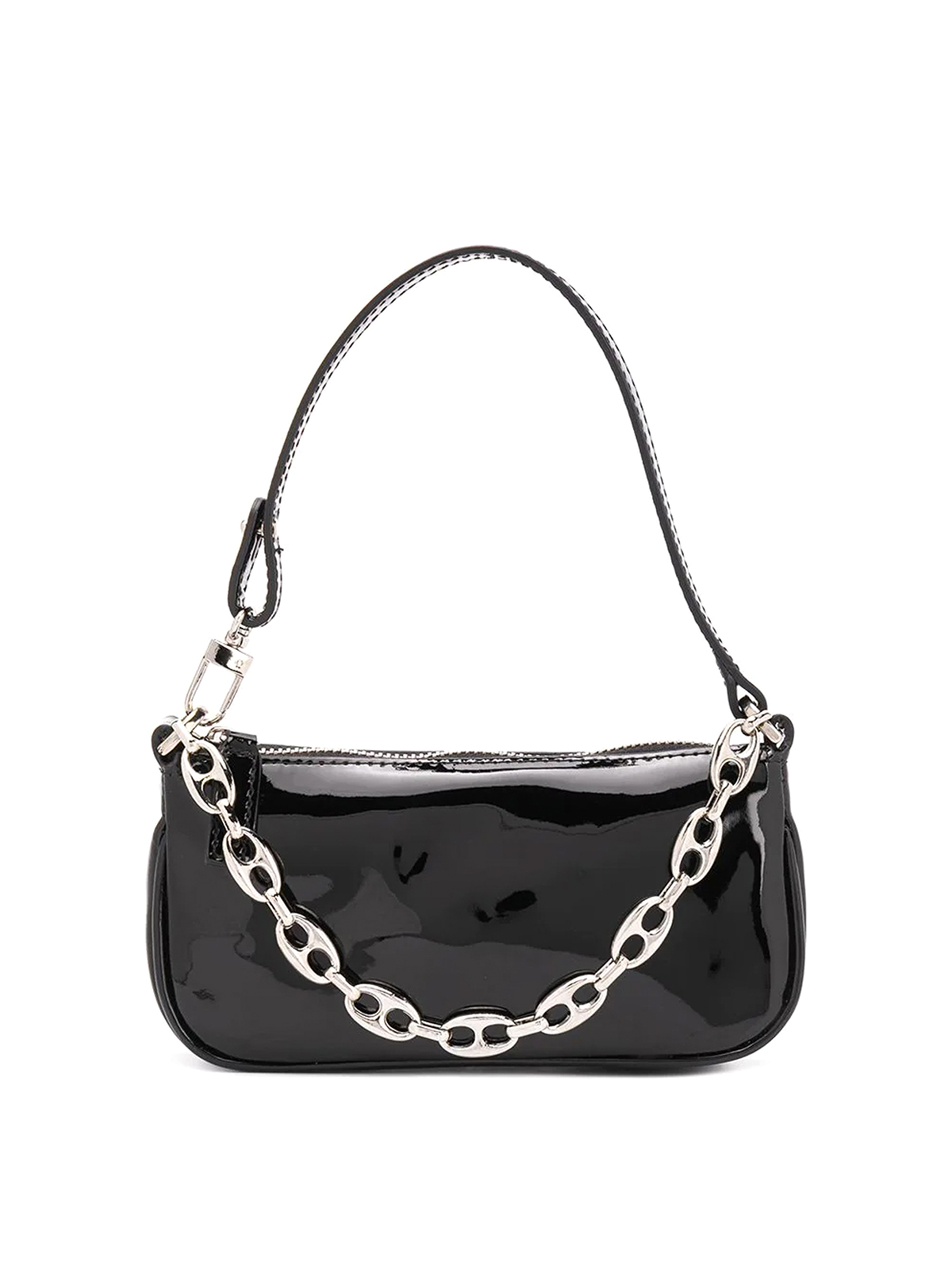 Shoulder bags By Far - Mini Rachel patent leather bag - 20SSMIRABLPSMA