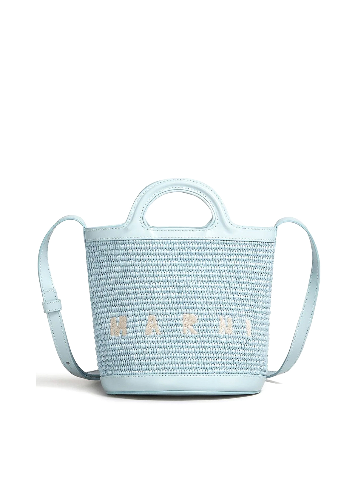 Marni Mini bucket crossbody bag - Blue | SCMP0056Q1P386000B21