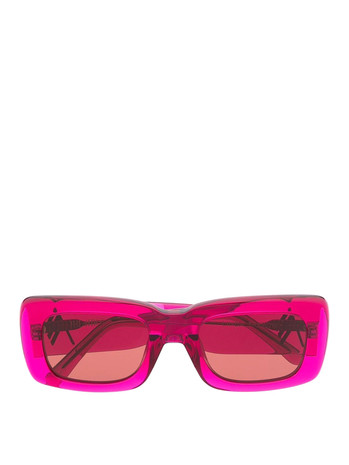 Attico Marfa Sunglasses In Pink