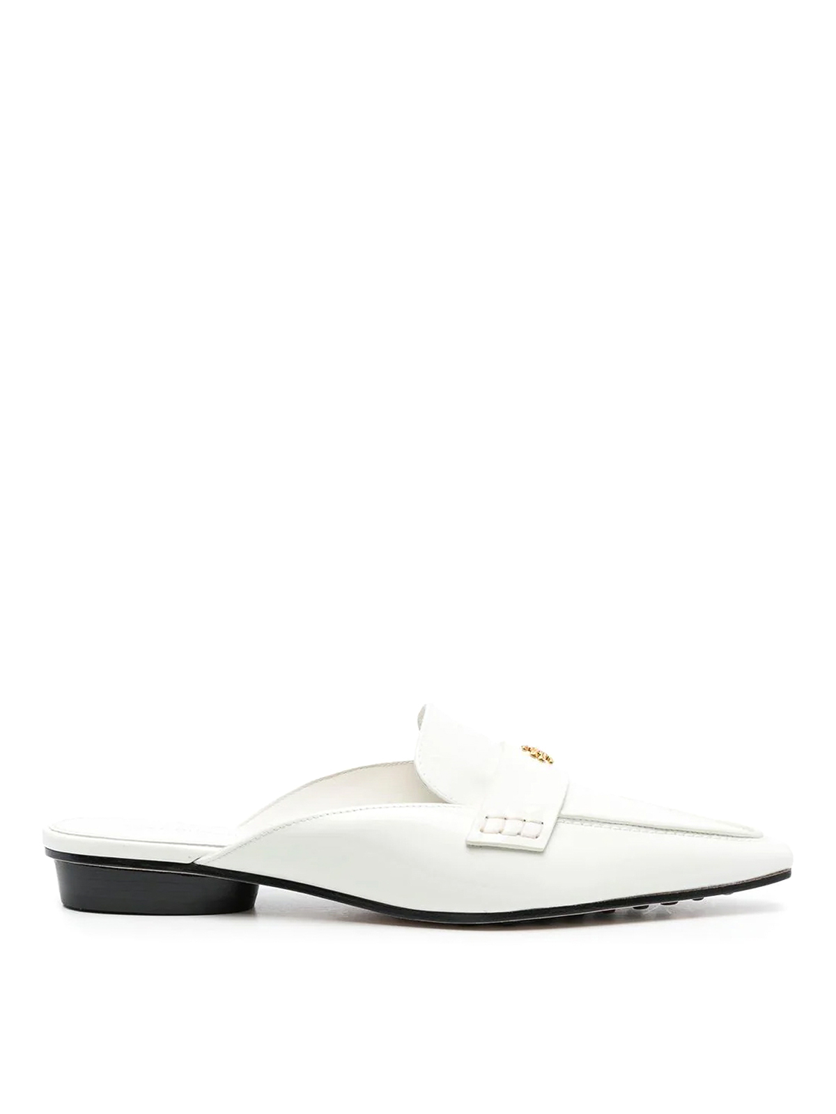 Shop Tory Burch Pointed Ballet Mule In White