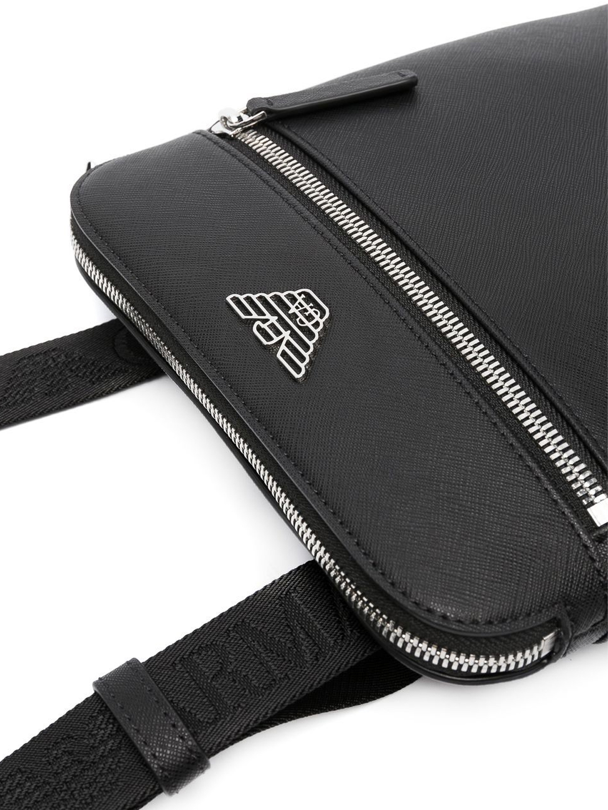 EA7 Emporio Armani Leather crossbody