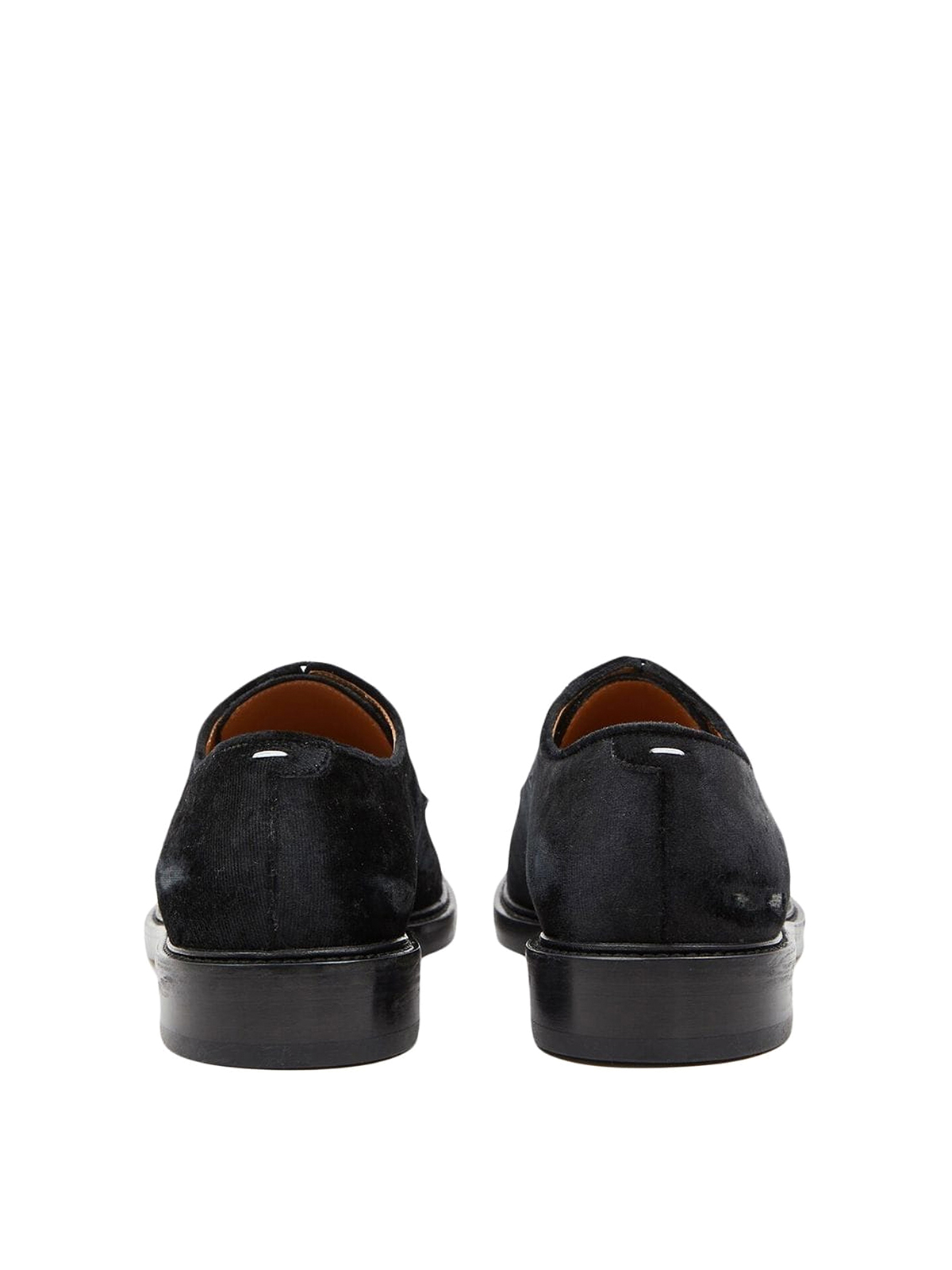 Shop Maison Margiela Formal Oxford Lace Up Shoes In Negro