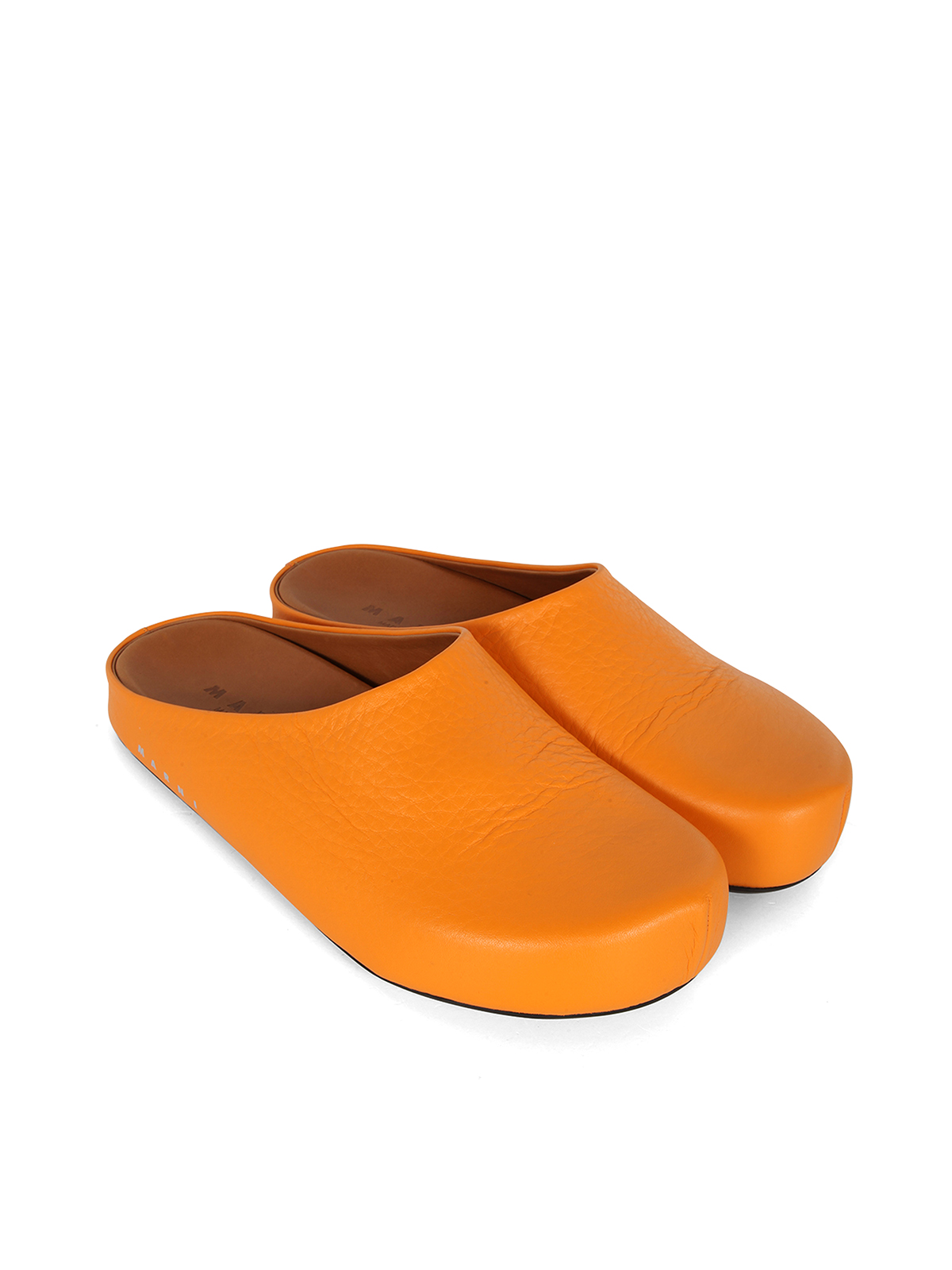 Shop Marni Chinelas - Fussbet In Orange