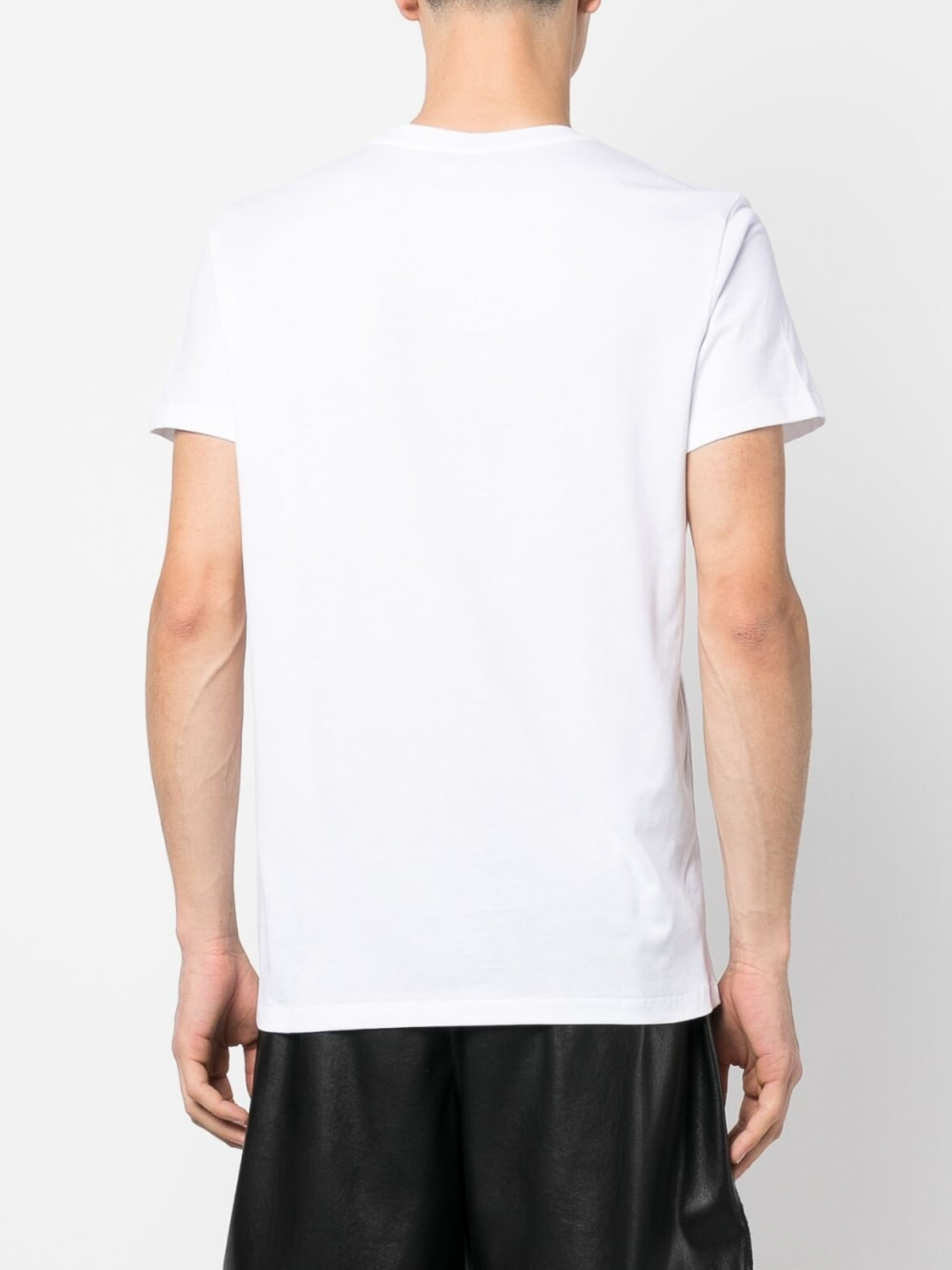 Balmain Logo-print T-shirt - White - Men | AH0EF000BB04GAB