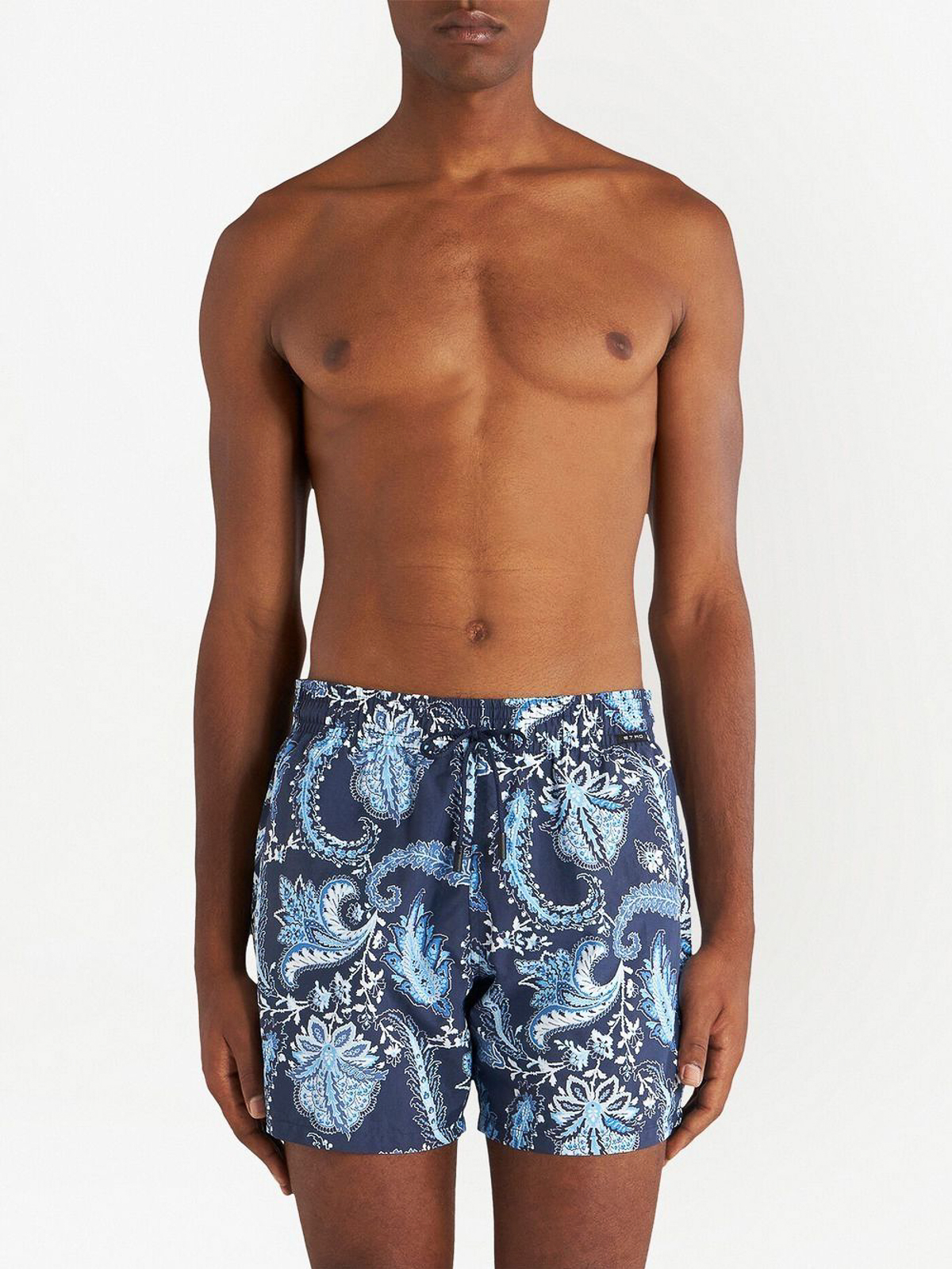 Etro Paisley print swim shorts Blue Men 1B3514025200