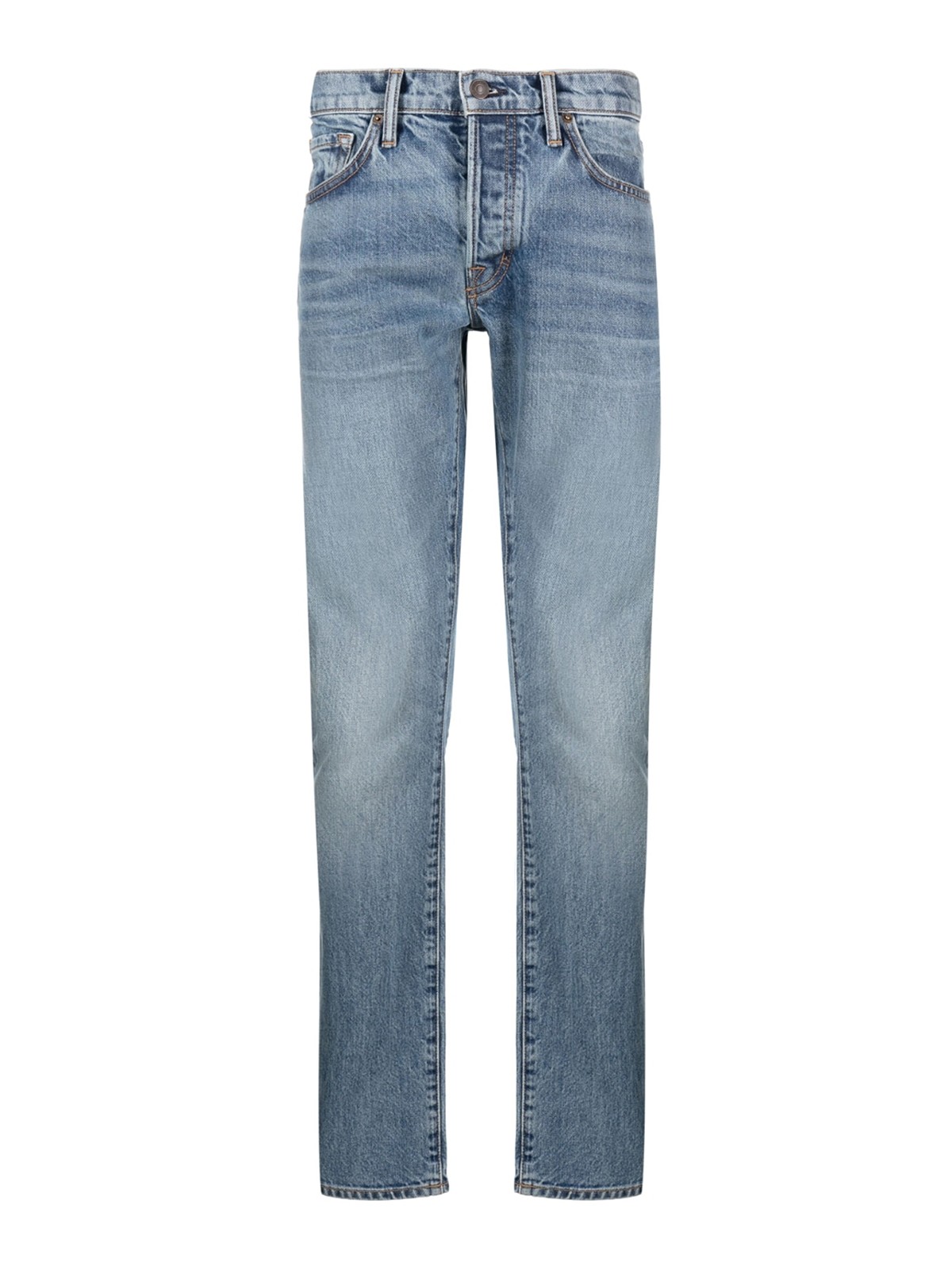 Tom Ford Straight-leg Jeans In Light Wash