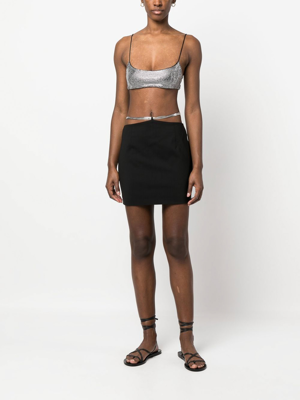 スカート DONDUP Women Skirts G535WS0111DXXX999 Black Skirts Women's Online | Doppelganger | Official Online Shop