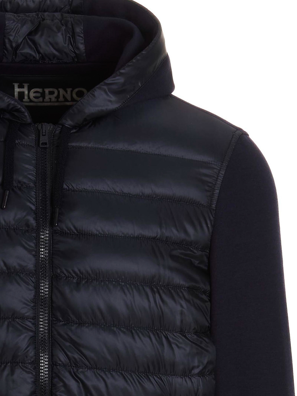 Shop Herno Hooded Jacket In Azul